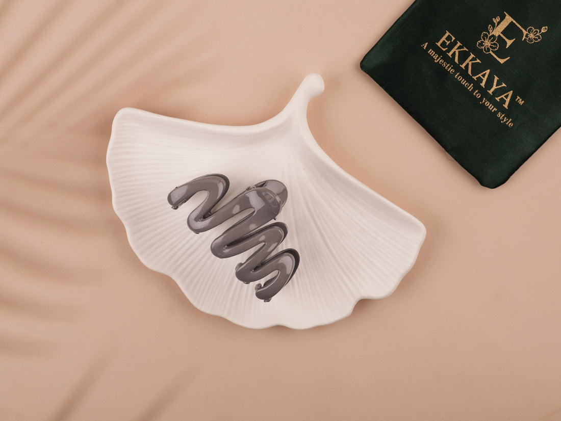 Wave Flex Bold Hair Claw | Flexible Grip Bold Hair Clip for Women & Girls