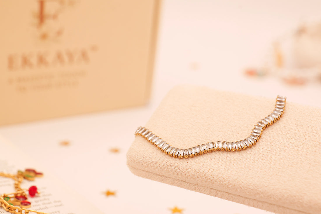 Crystal Elegance Tennis Bracelet