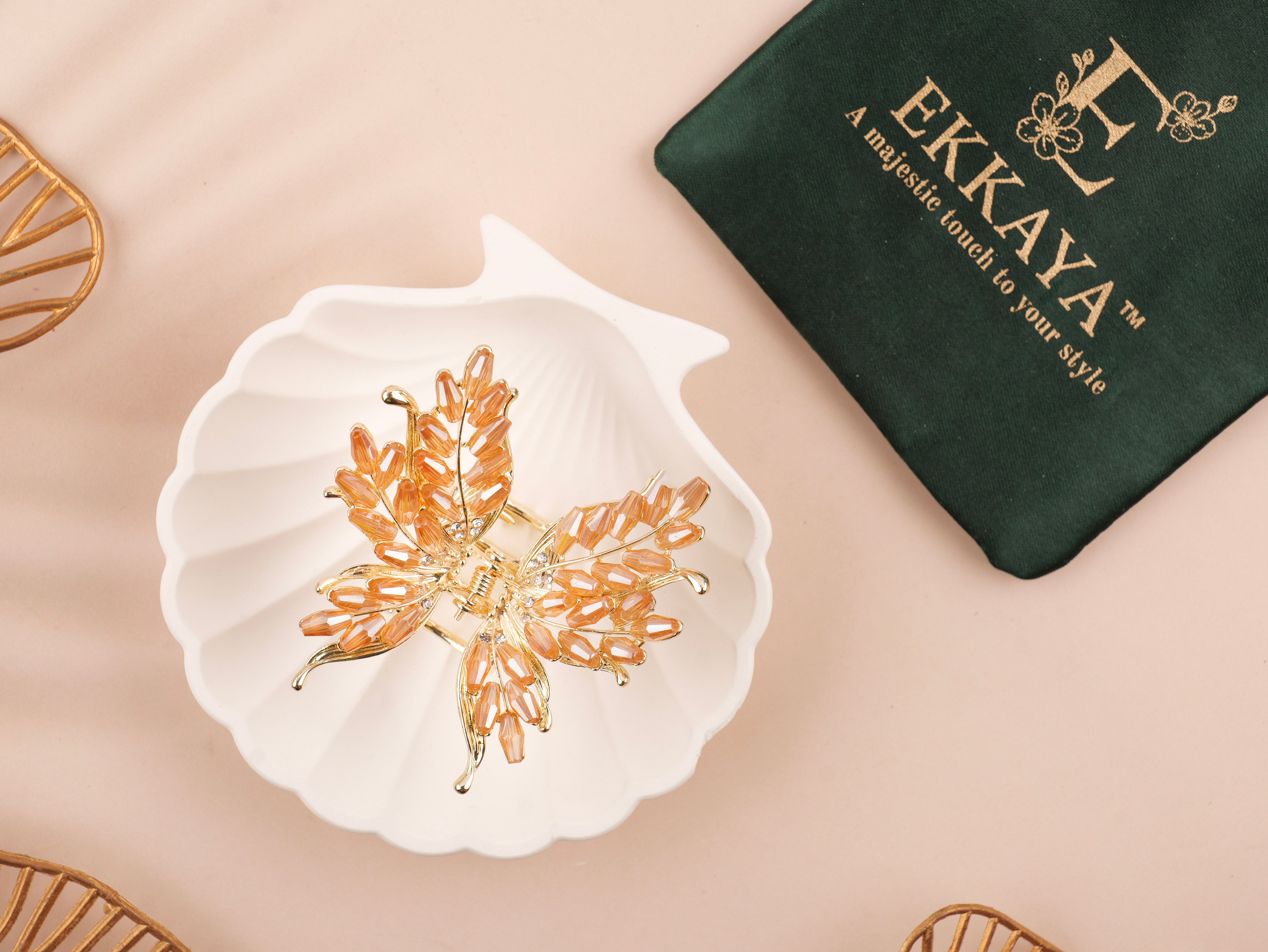 Premium Regal Butterfly Claw – Statement Elegance for Your Hair 🦋