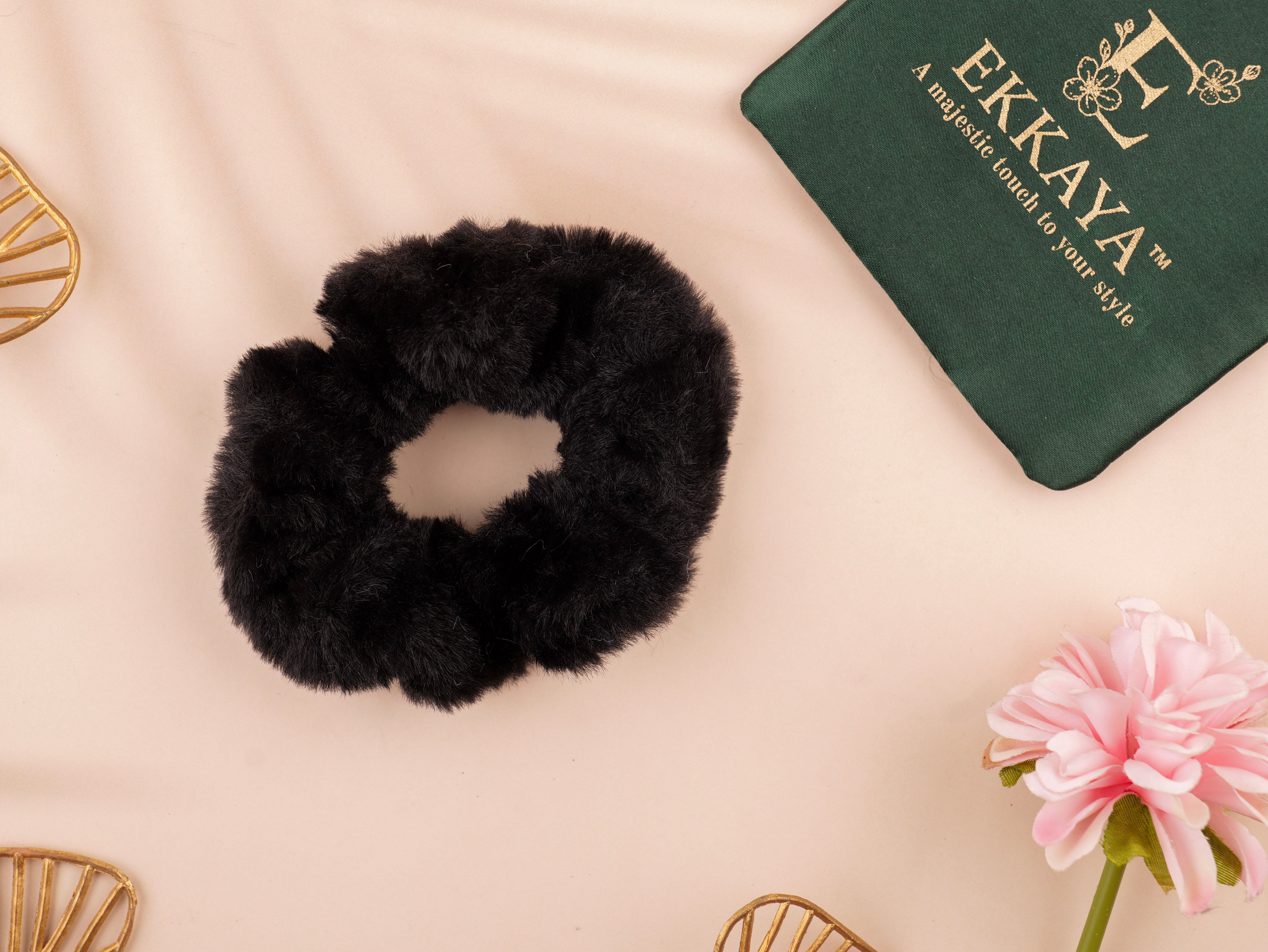 Soft Satin Hair Scrunchies Set | Gentle, Stretchable Hair Ties for Women & Girls