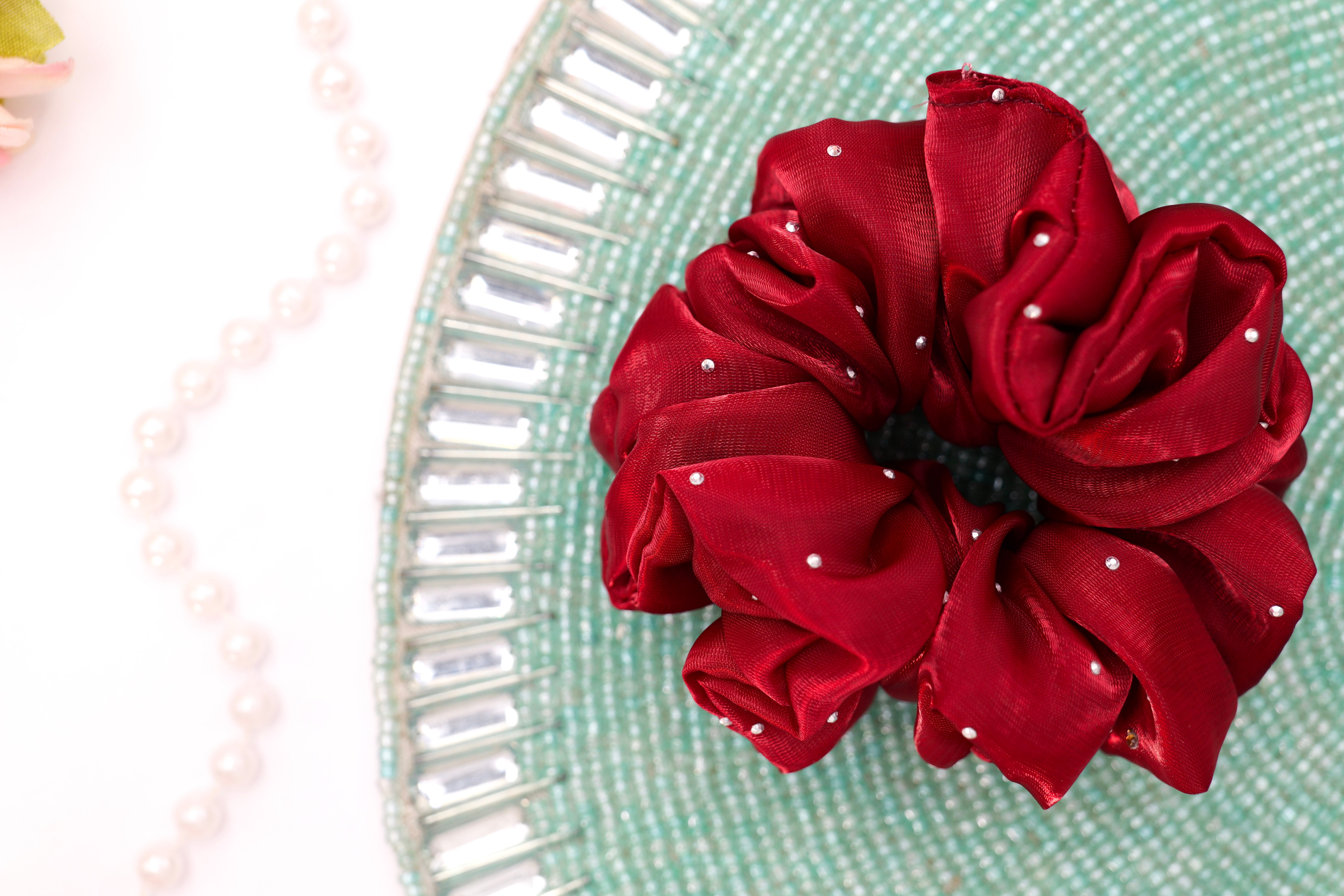 Shimmer Pearl 2XL Scrunchie (Available in 17 Colors)