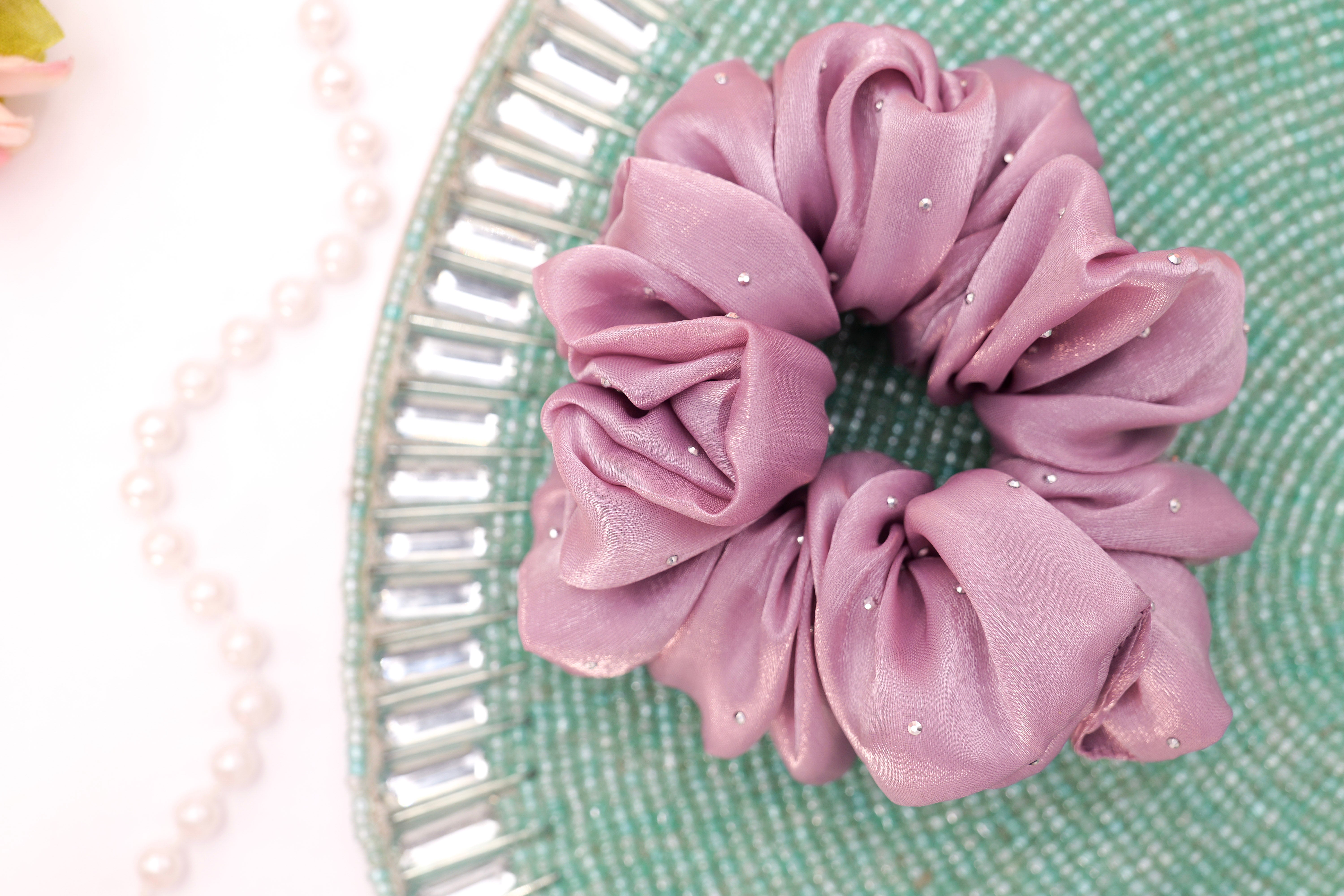 Shimmer Pearl 2XL Scrunchie (Available in 17 Colors)