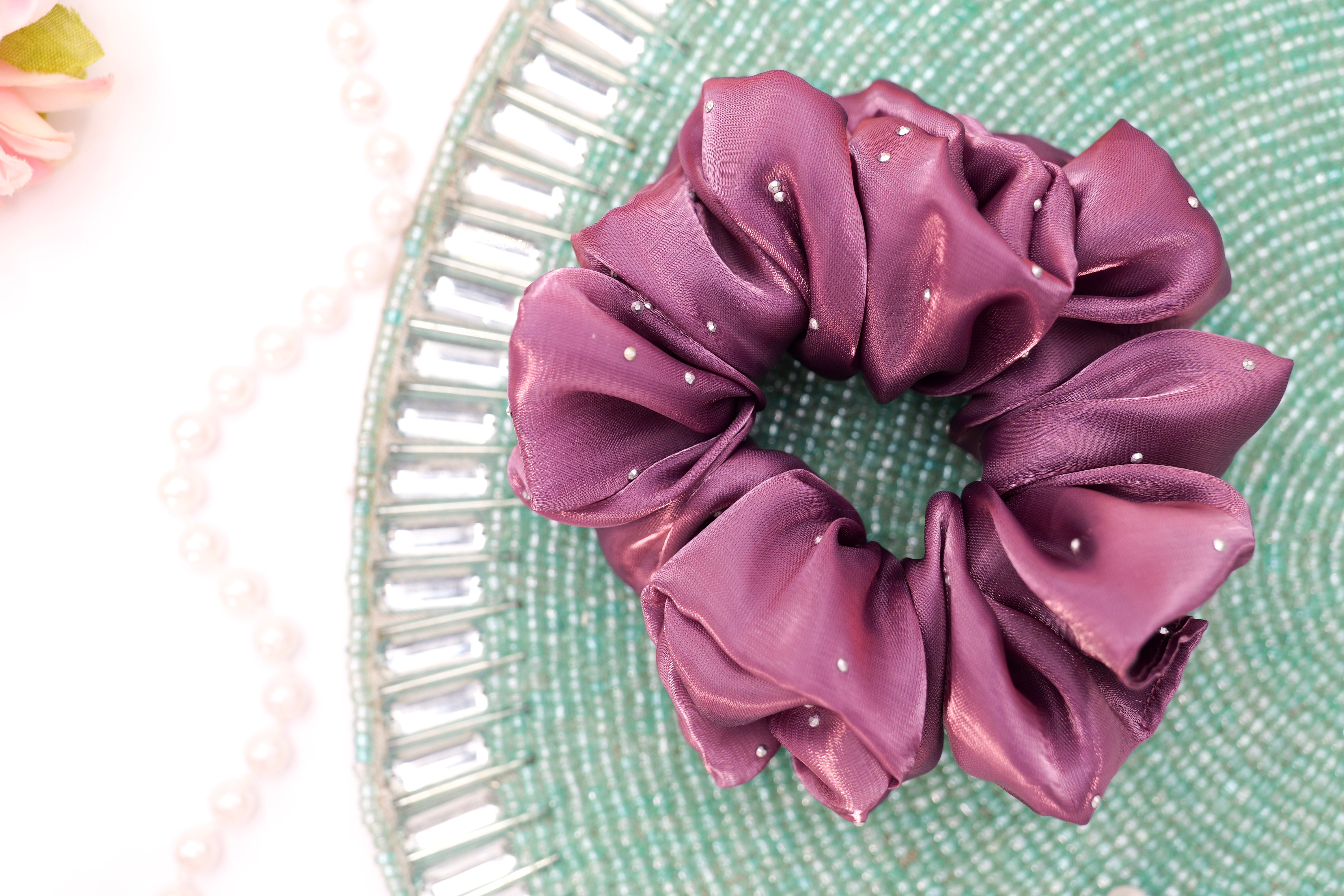 Shimmer Pearl 2XL Scrunchie (Available in 17 Colors)