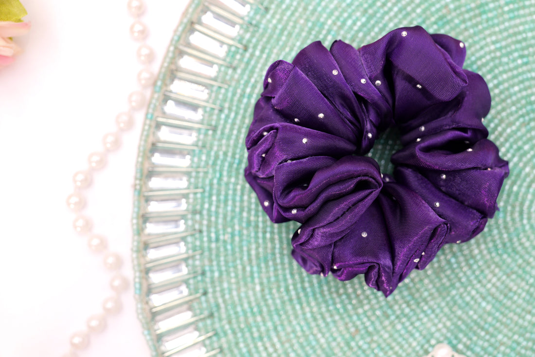 Shimmer Pearl 2XL Scrunchie (Available in 17 Colors)