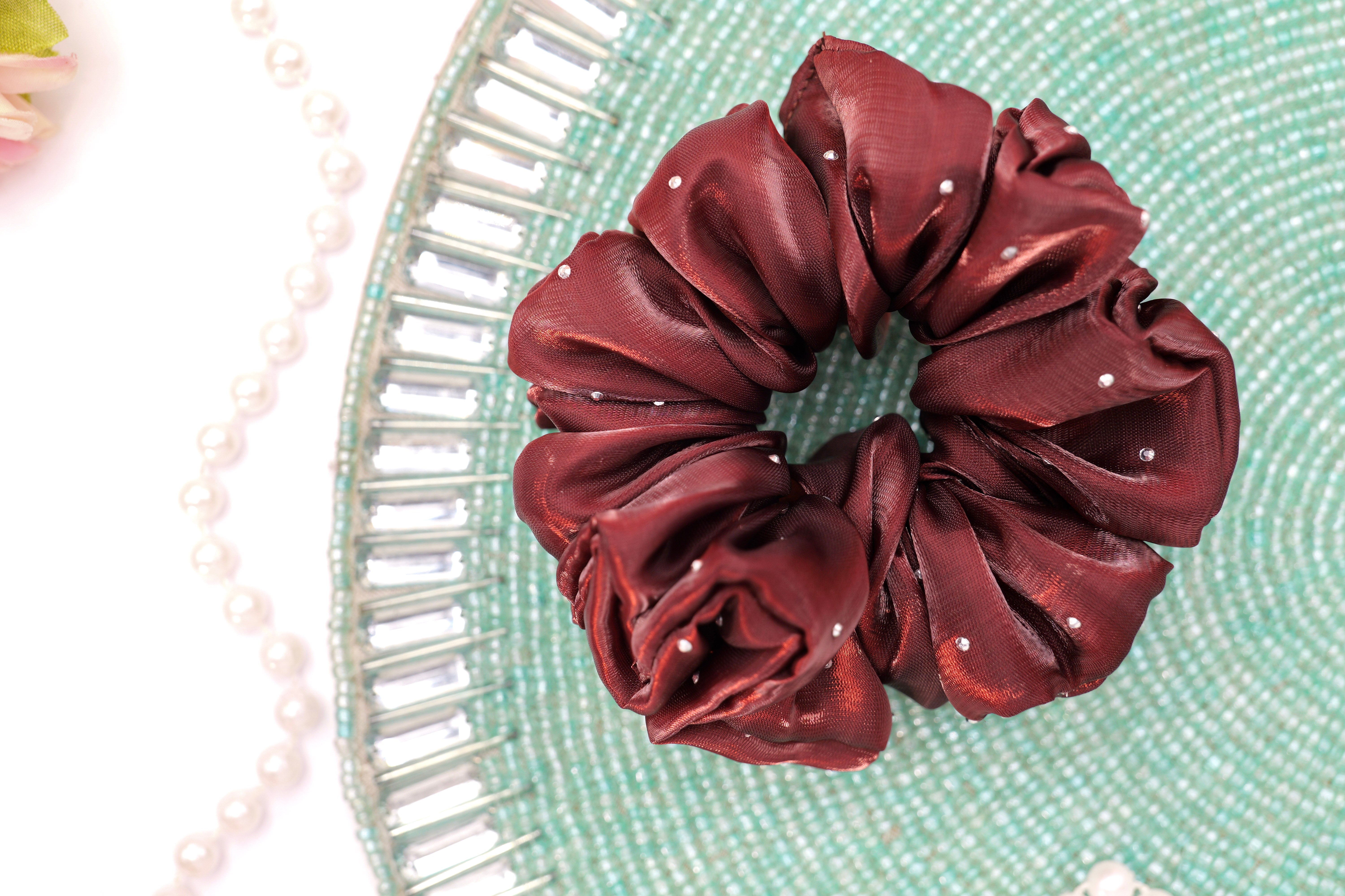 Shimmer Pearl 2XL Scrunchie (Available in 17 Colors)