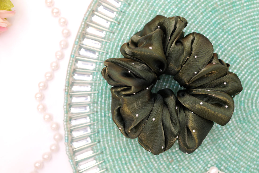 Shimmer Pearl 2XL Scrunchie (Available in 17 Colors)