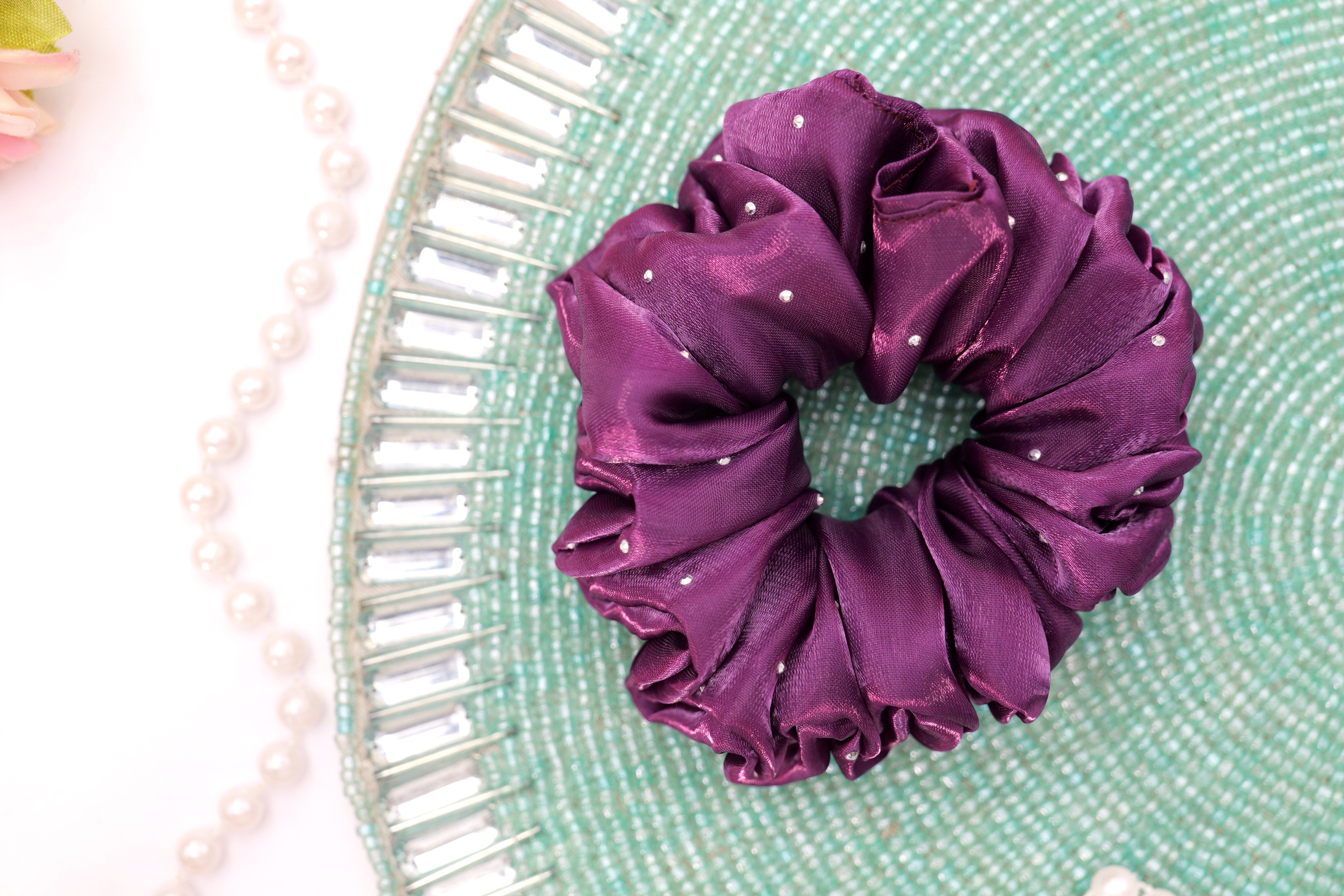 Shimmer Pearl 2XL Scrunchie (Available in 17 Colors)