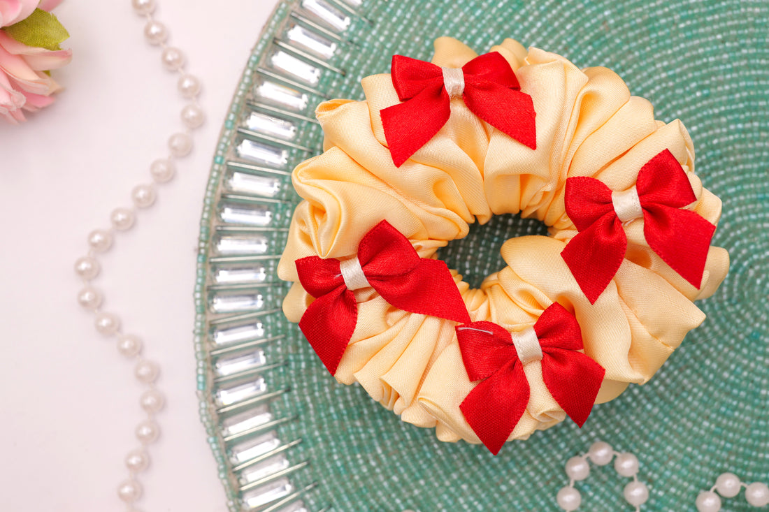 3XL Satin Bow Scrunchie