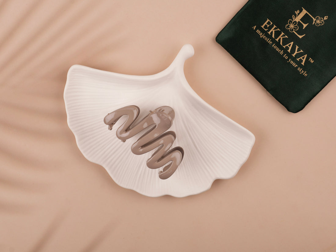 Wave Flex Bold Hair Claw | Flexible Grip Bold Hair Clip for Women & Girls