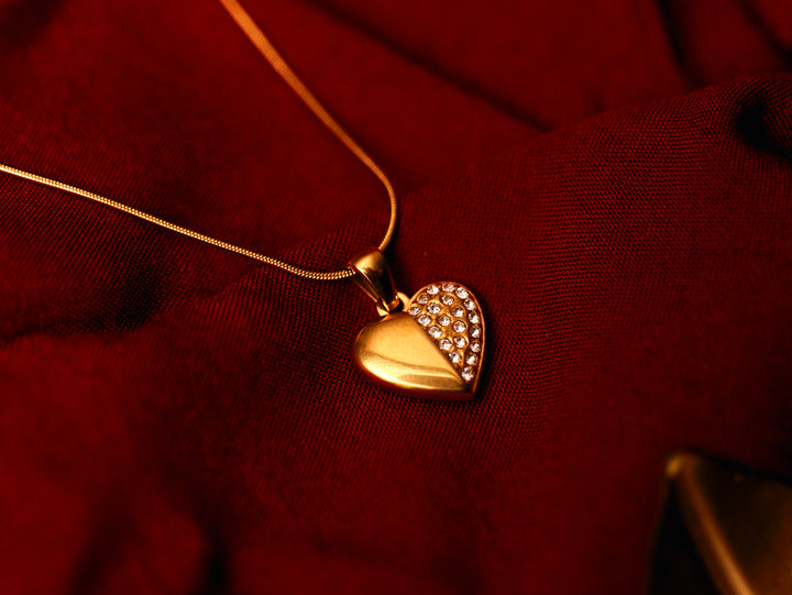 Radiant Heart Pendant Necklace