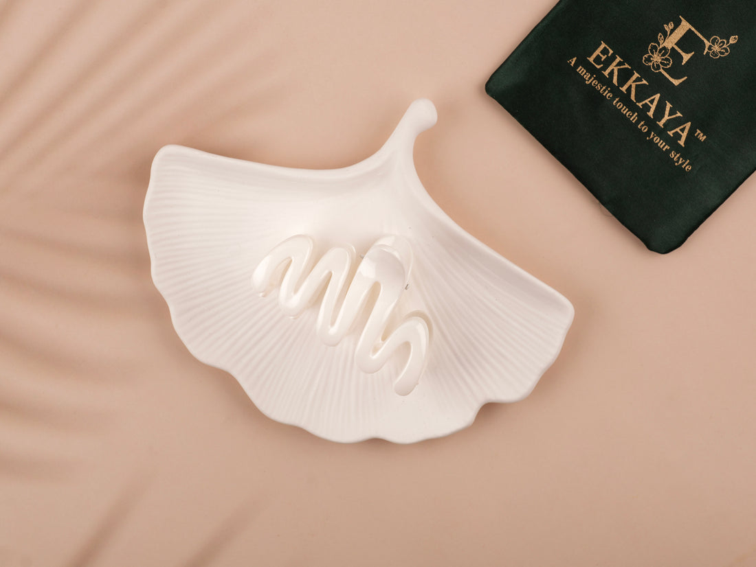 Wave Flex Bold Hair Claw | Flexible Grip Bold Hair Clip for Women & Girls