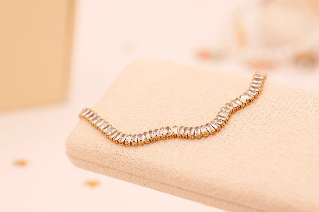 Crystal Elegance Tennis Bracelet