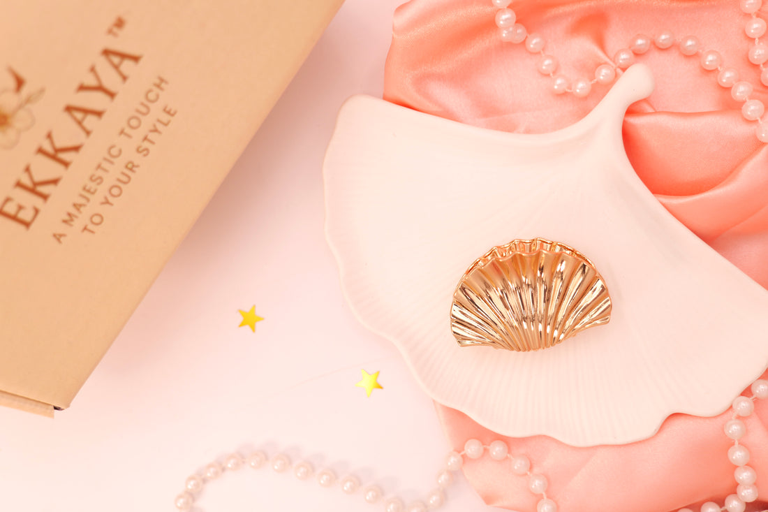 Radiant Shell Grip Claw Clip