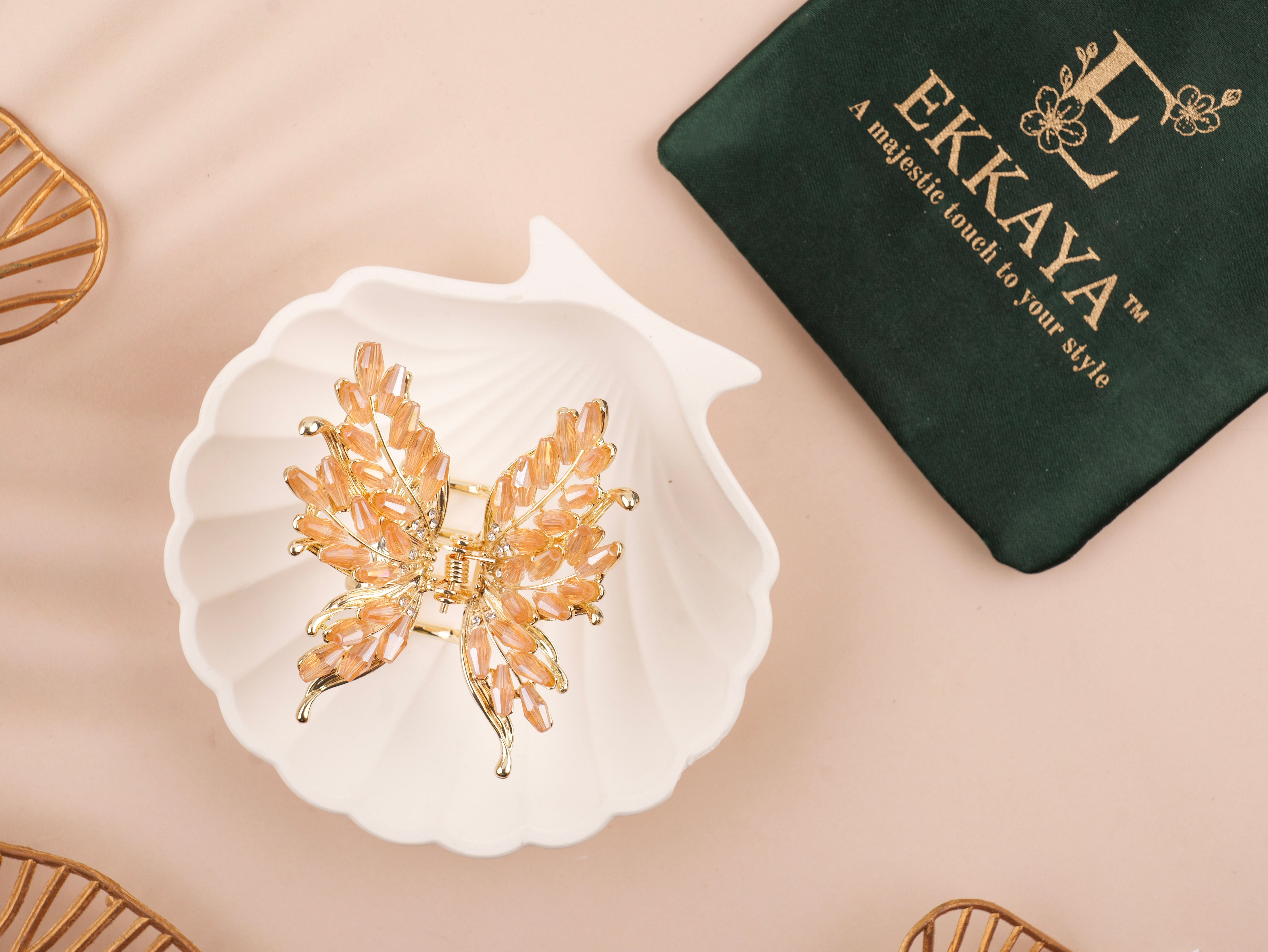 Premium Regal Butterfly Claw – Statement Elegance for Your Hair 🦋