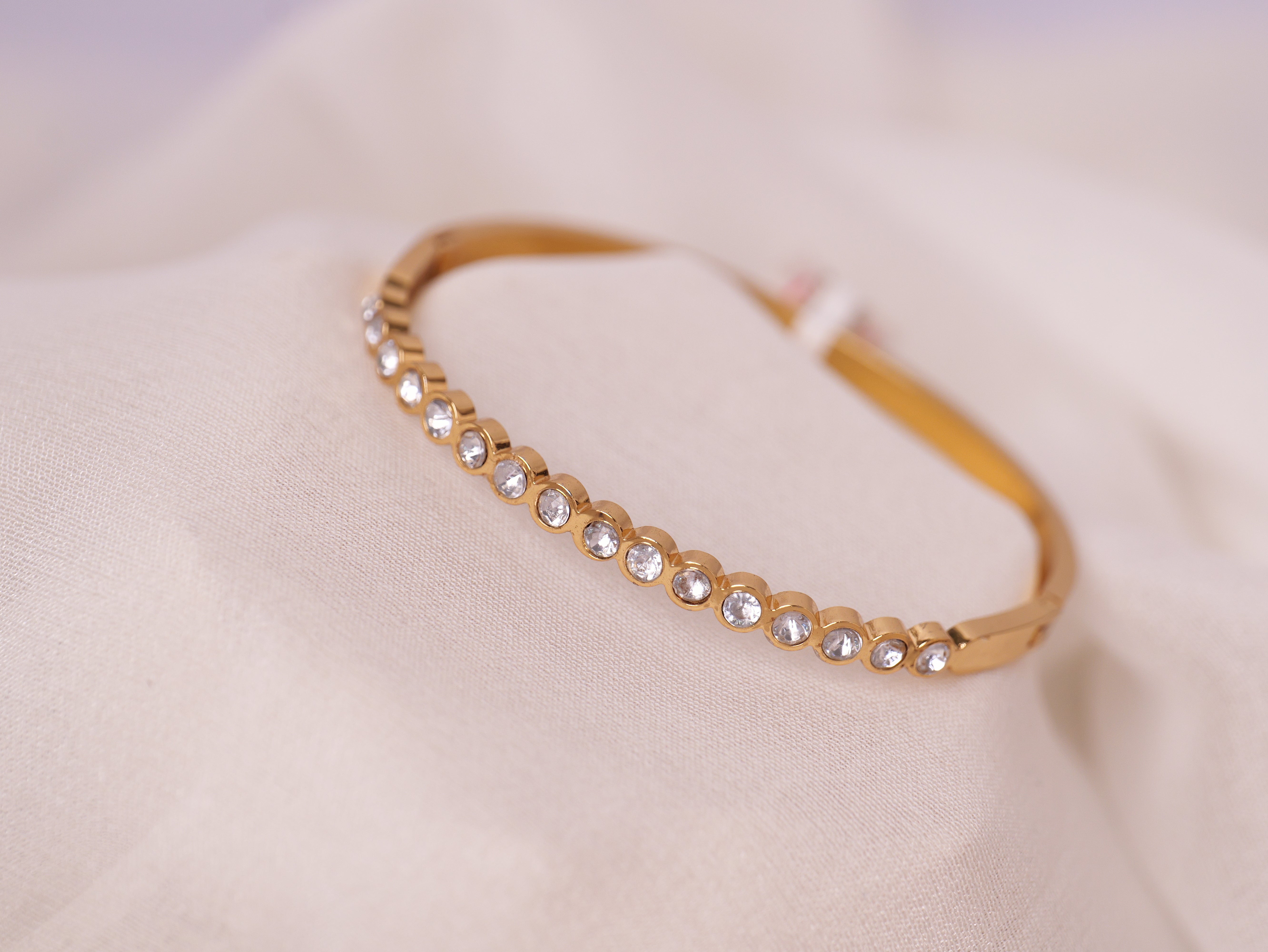 Classic Crystal Line Bracelet