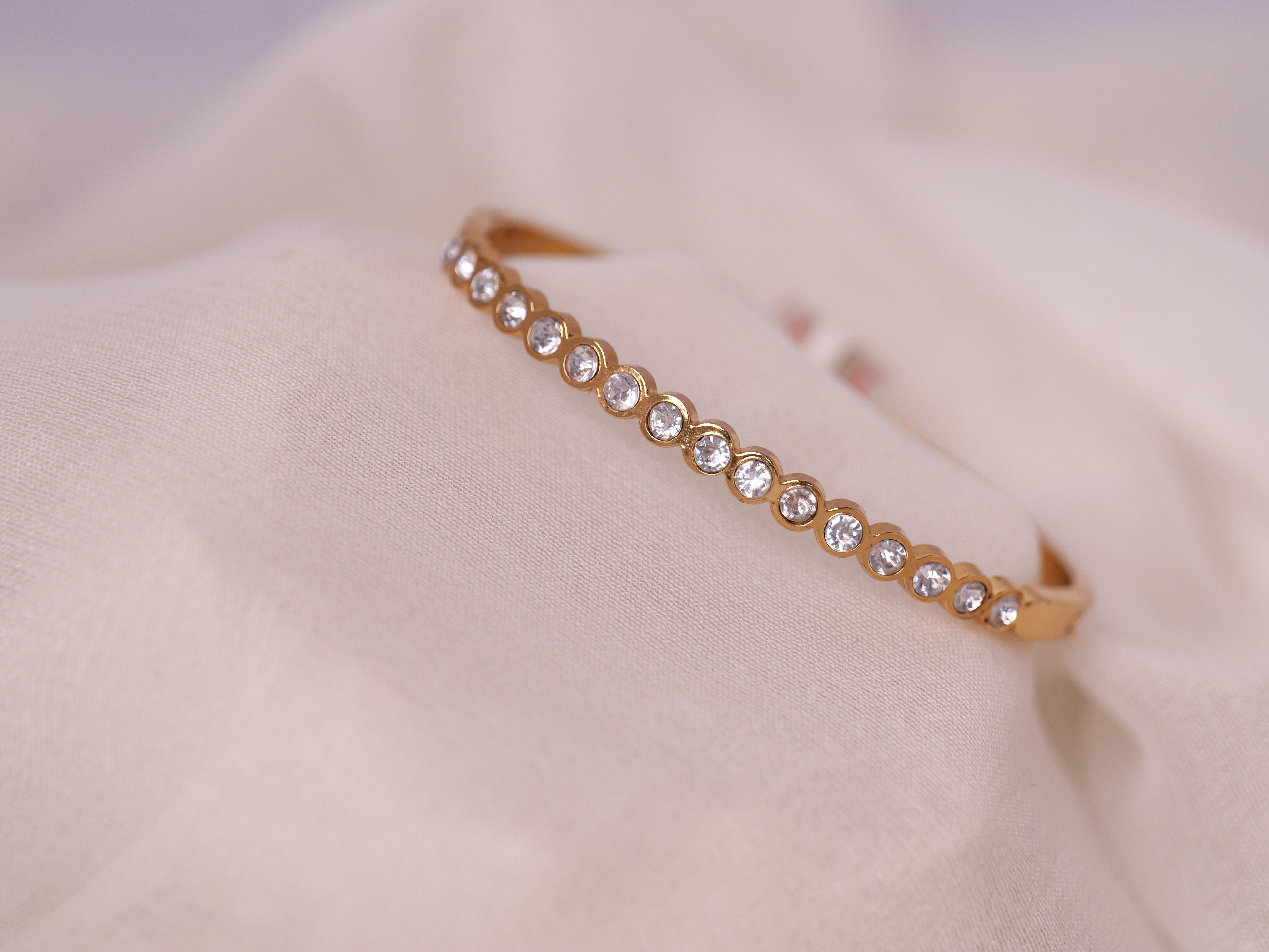 Classic Crystal Line Bracelet