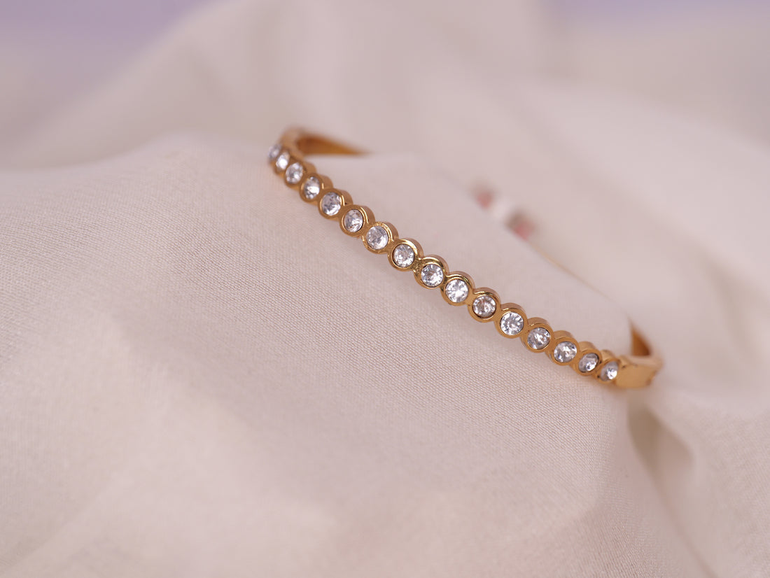 Classic Crystal Line Bracelet