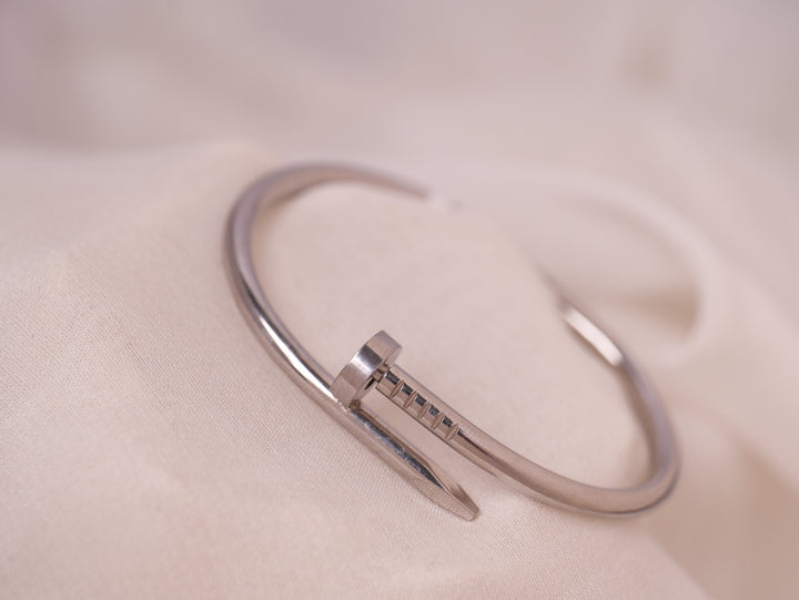 Modern Nail Design Cuff Bracelet