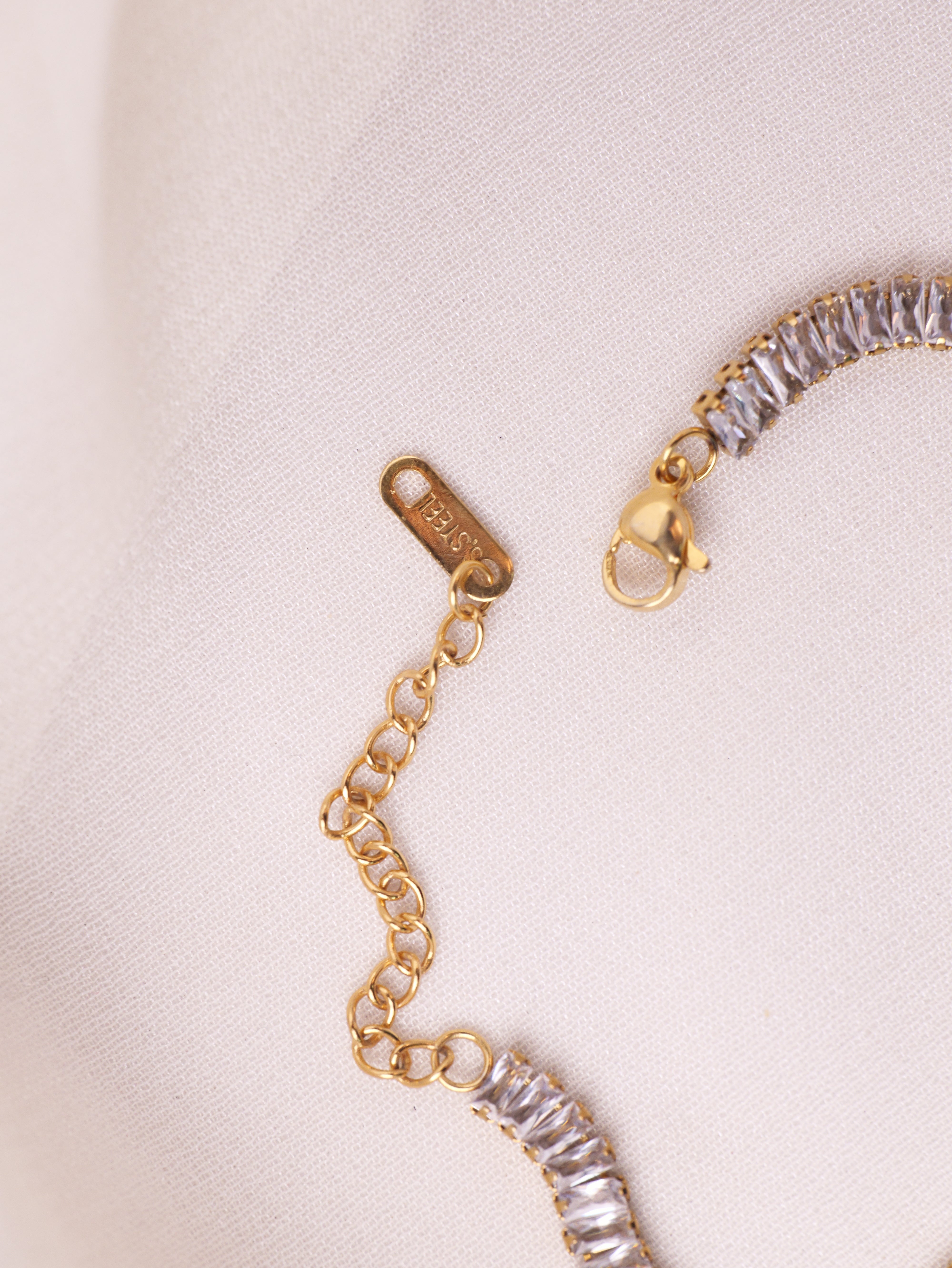 Crystal Elegance Tennis Bracelet