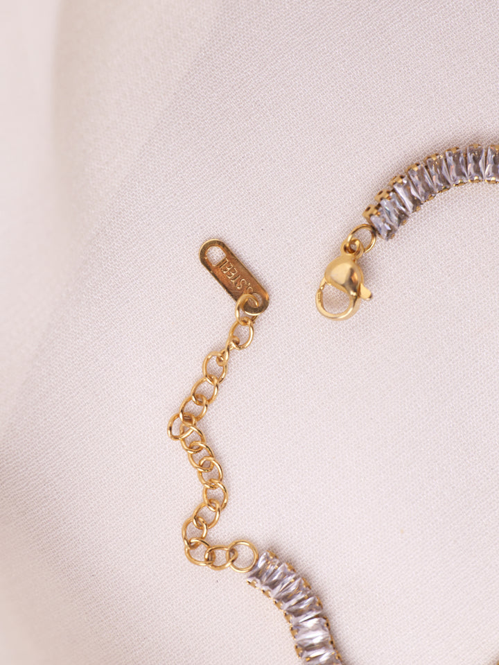 Crystal Elegance Tennis Bracelet