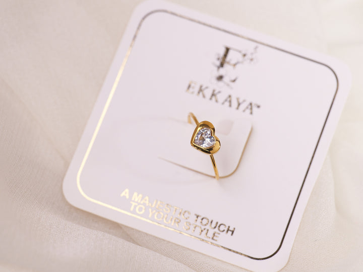 Heart of Gold Ring