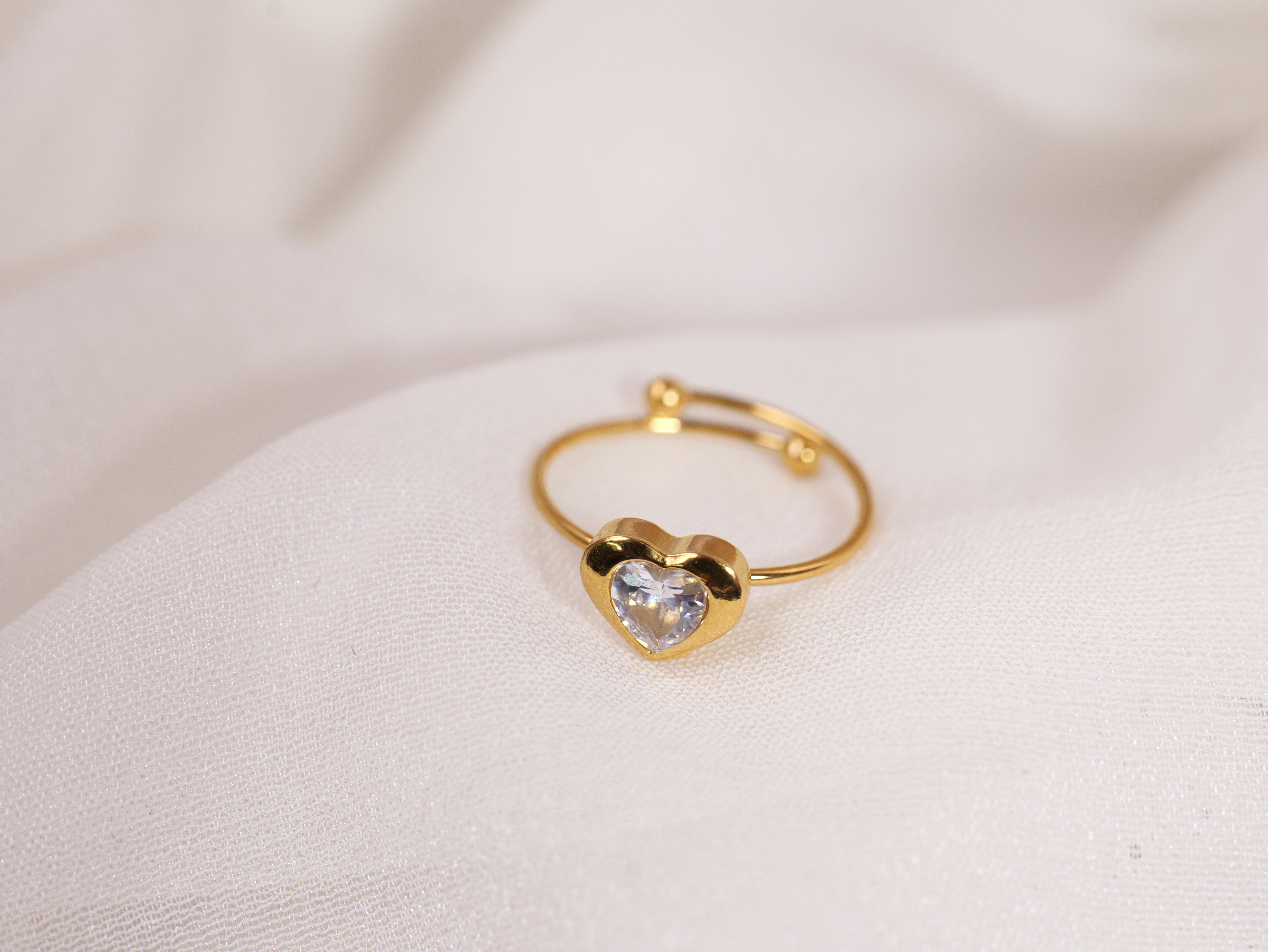 Heart of Gold Ring