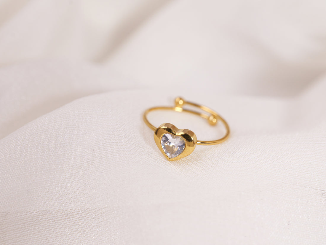 Heart of Gold Ring