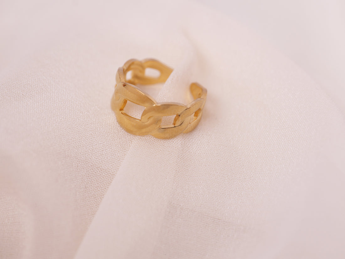 Chunky Chain Link Ring