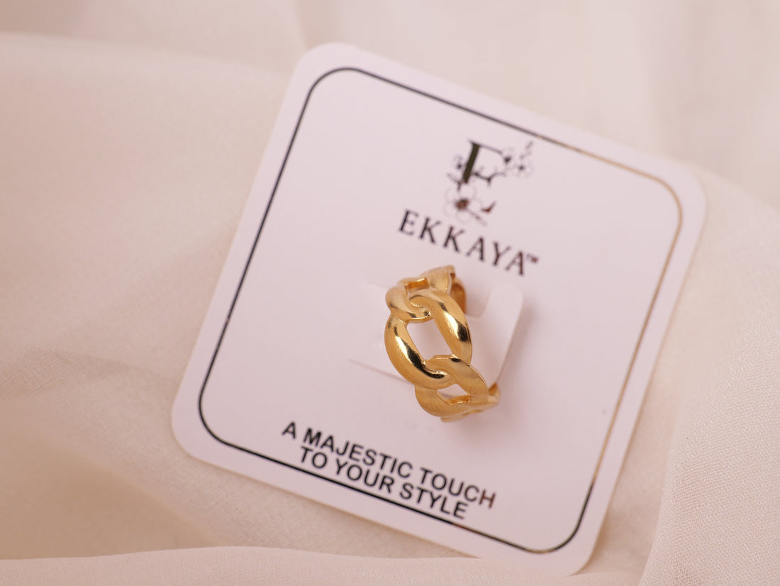 Chunky Chain Link Ring