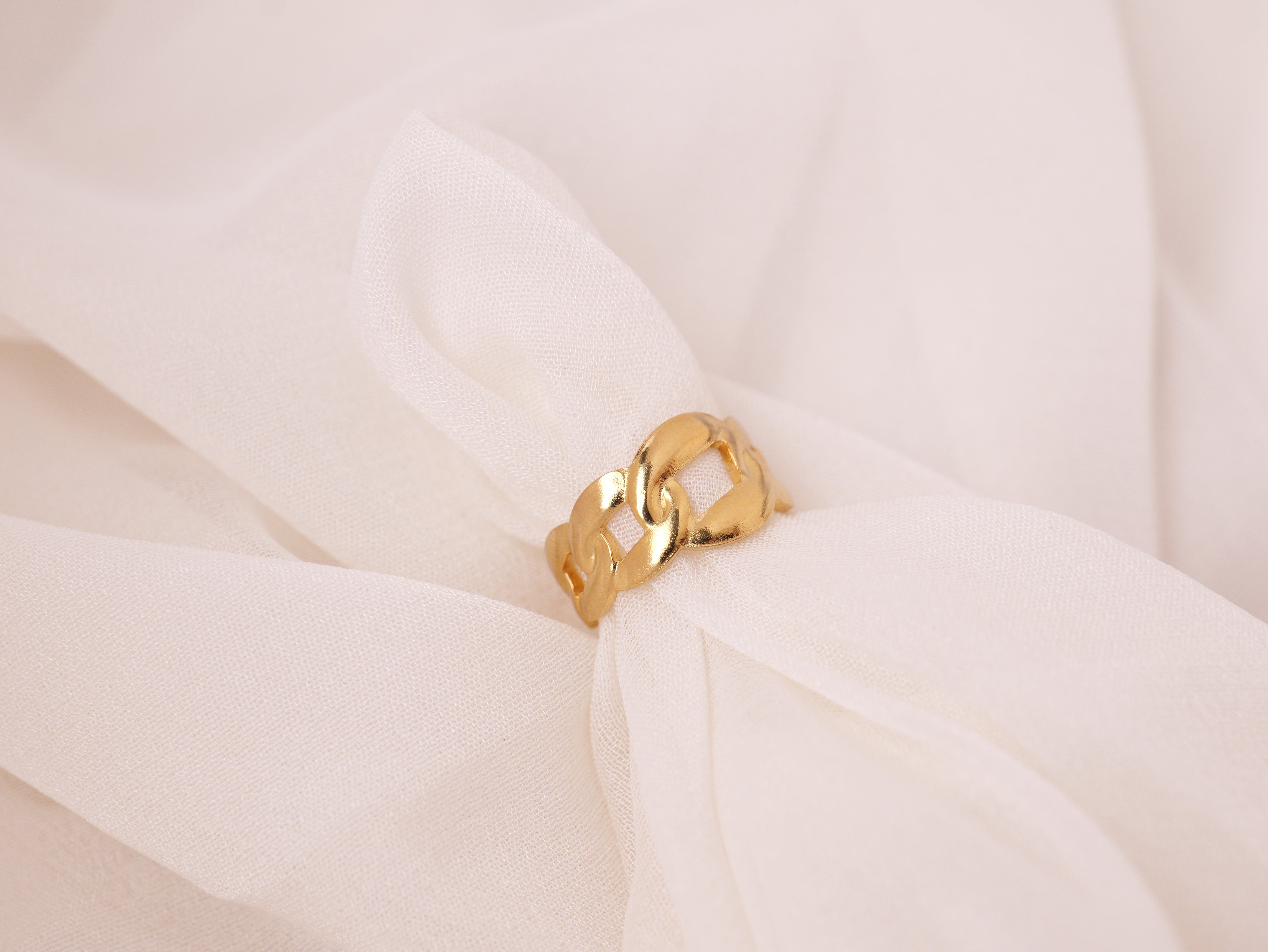 Chunky Chain Link Ring