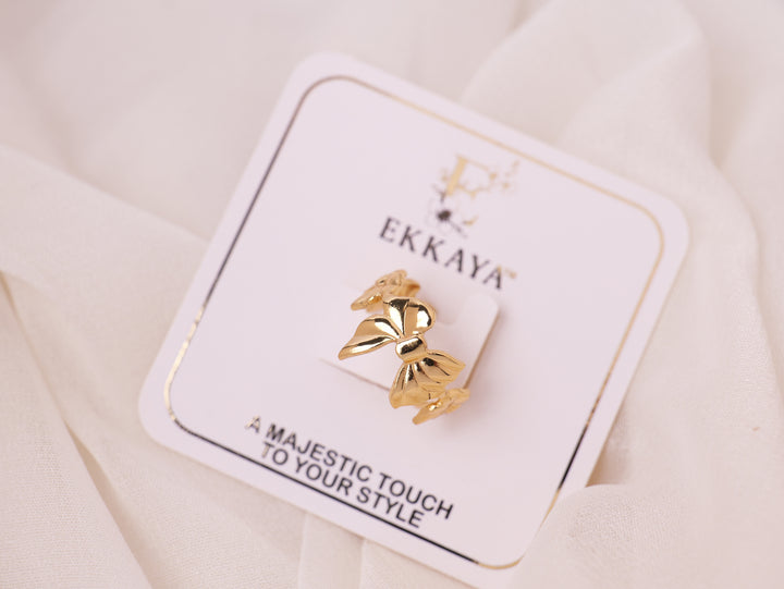 Bow Gold Ring