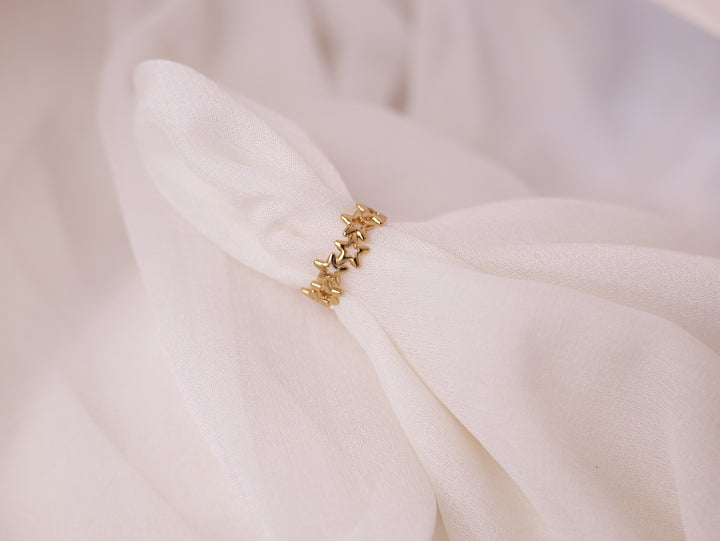 Stars Band Ring