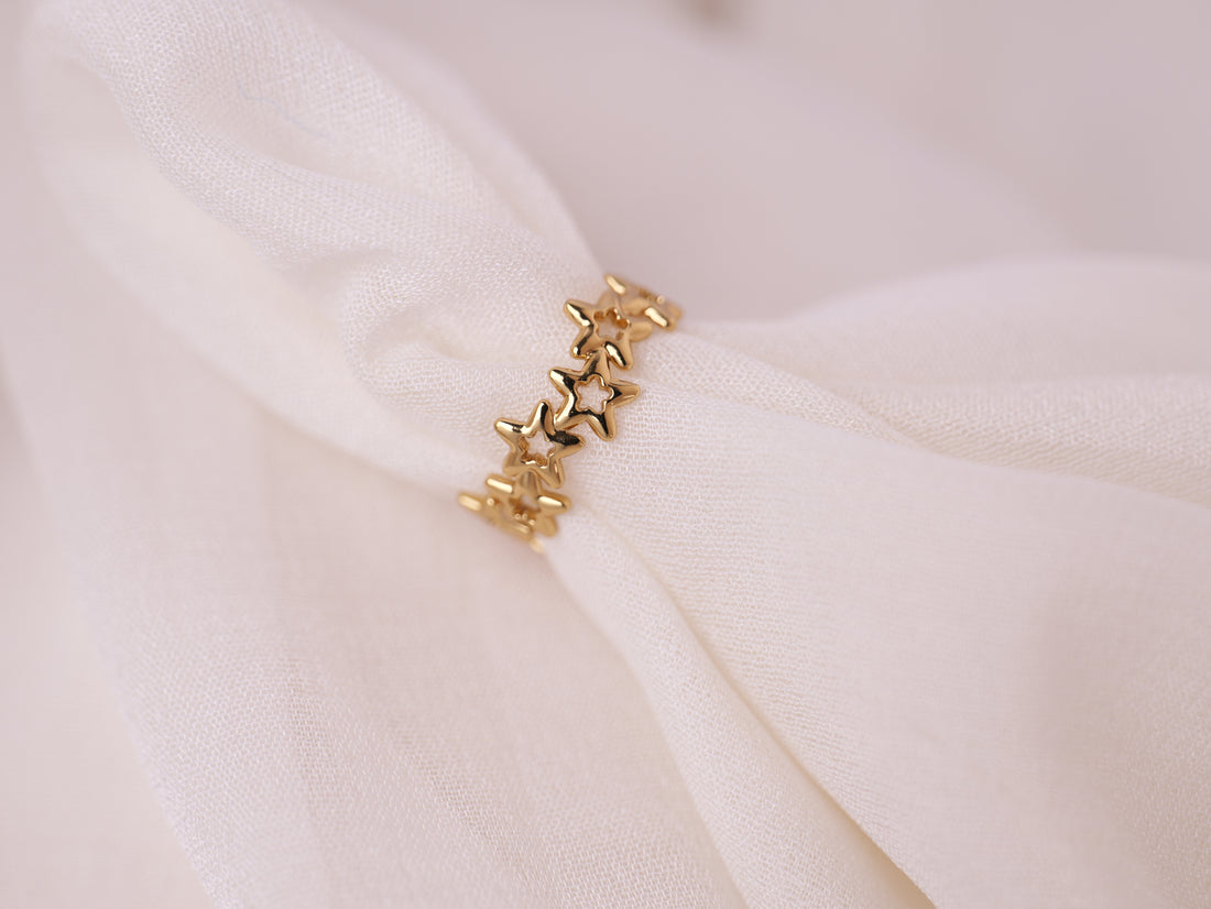 Stars Band Ring