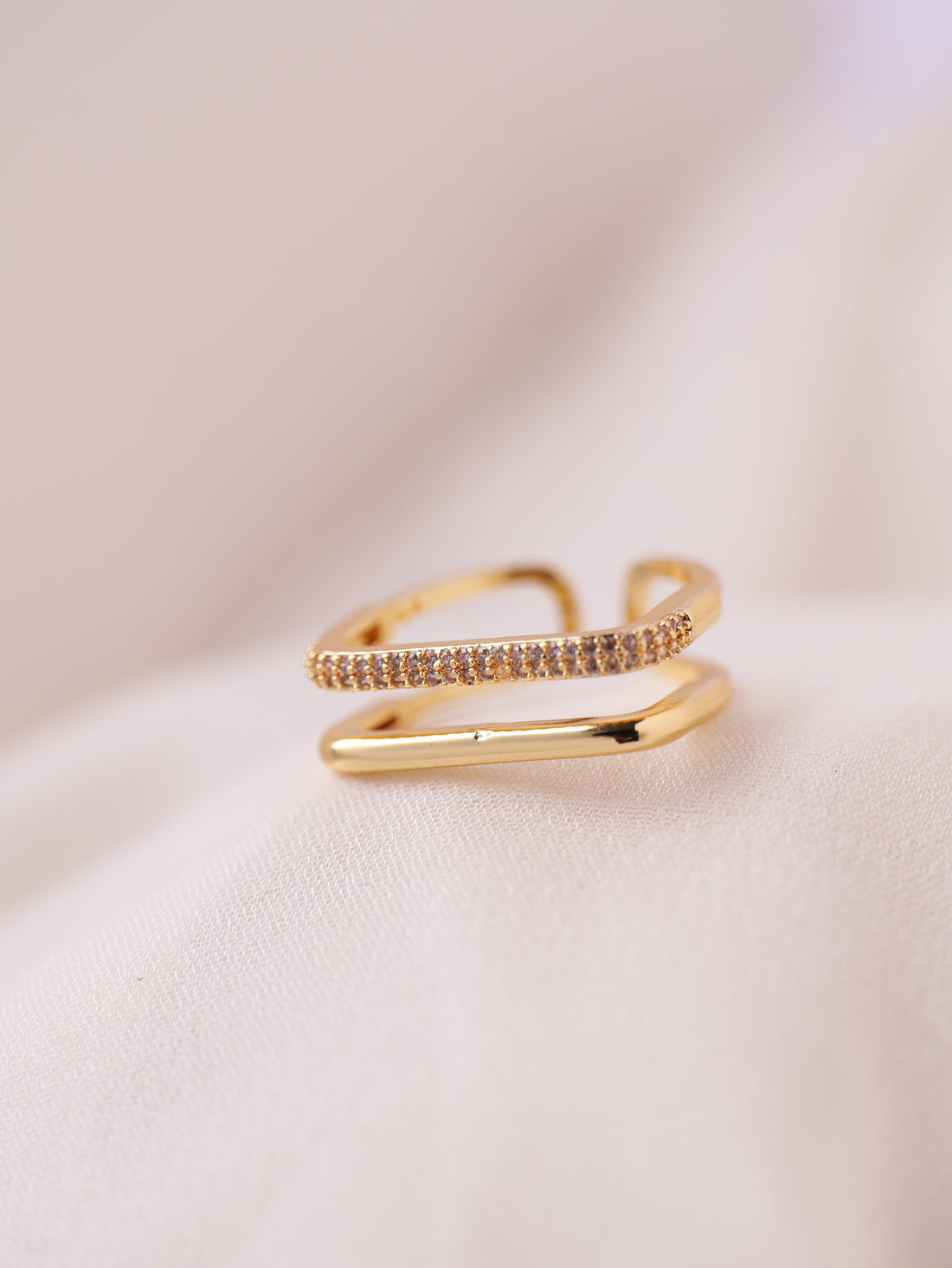 Classic Dual Band Ring Set