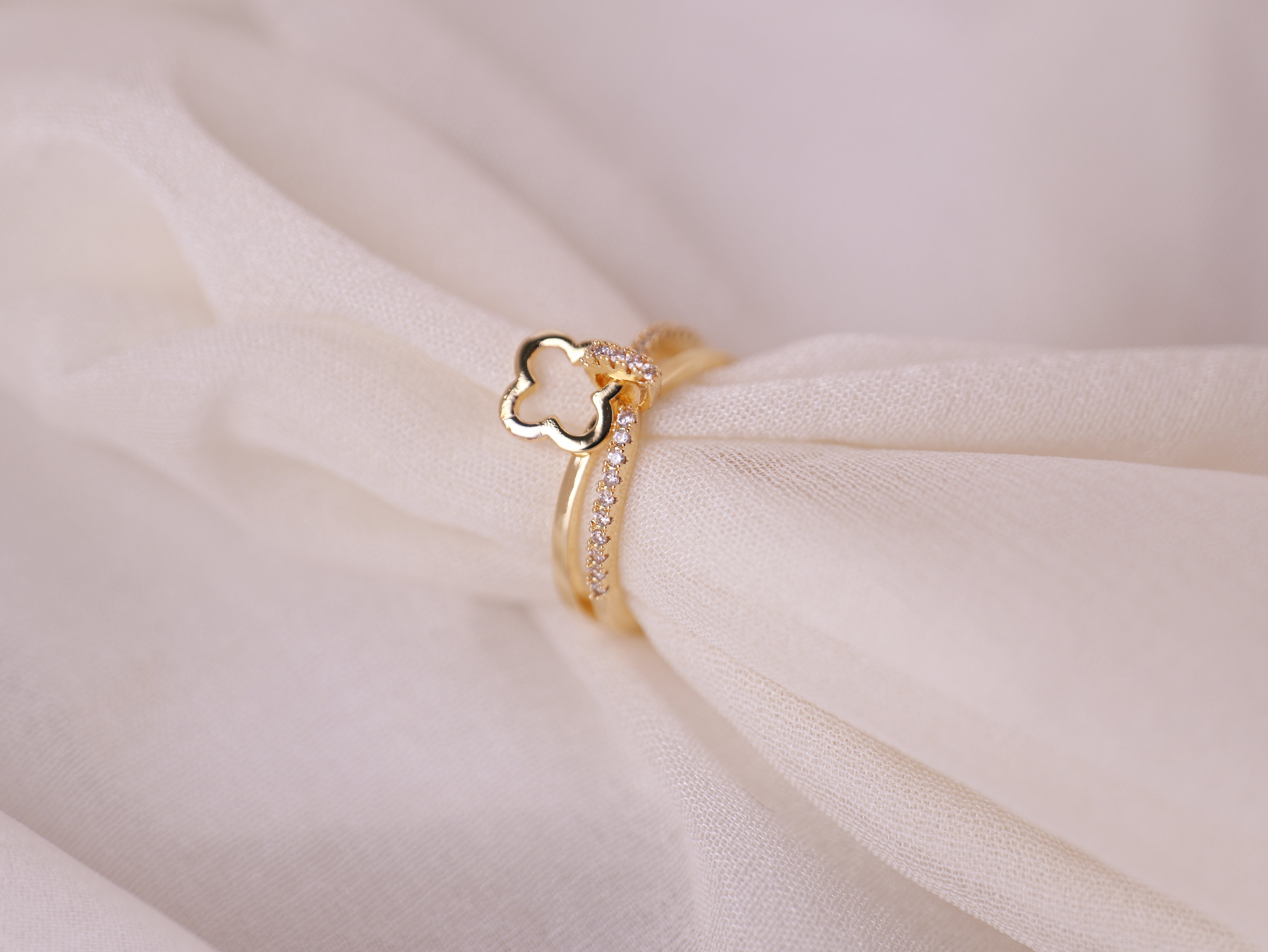 Clover Grace Ring