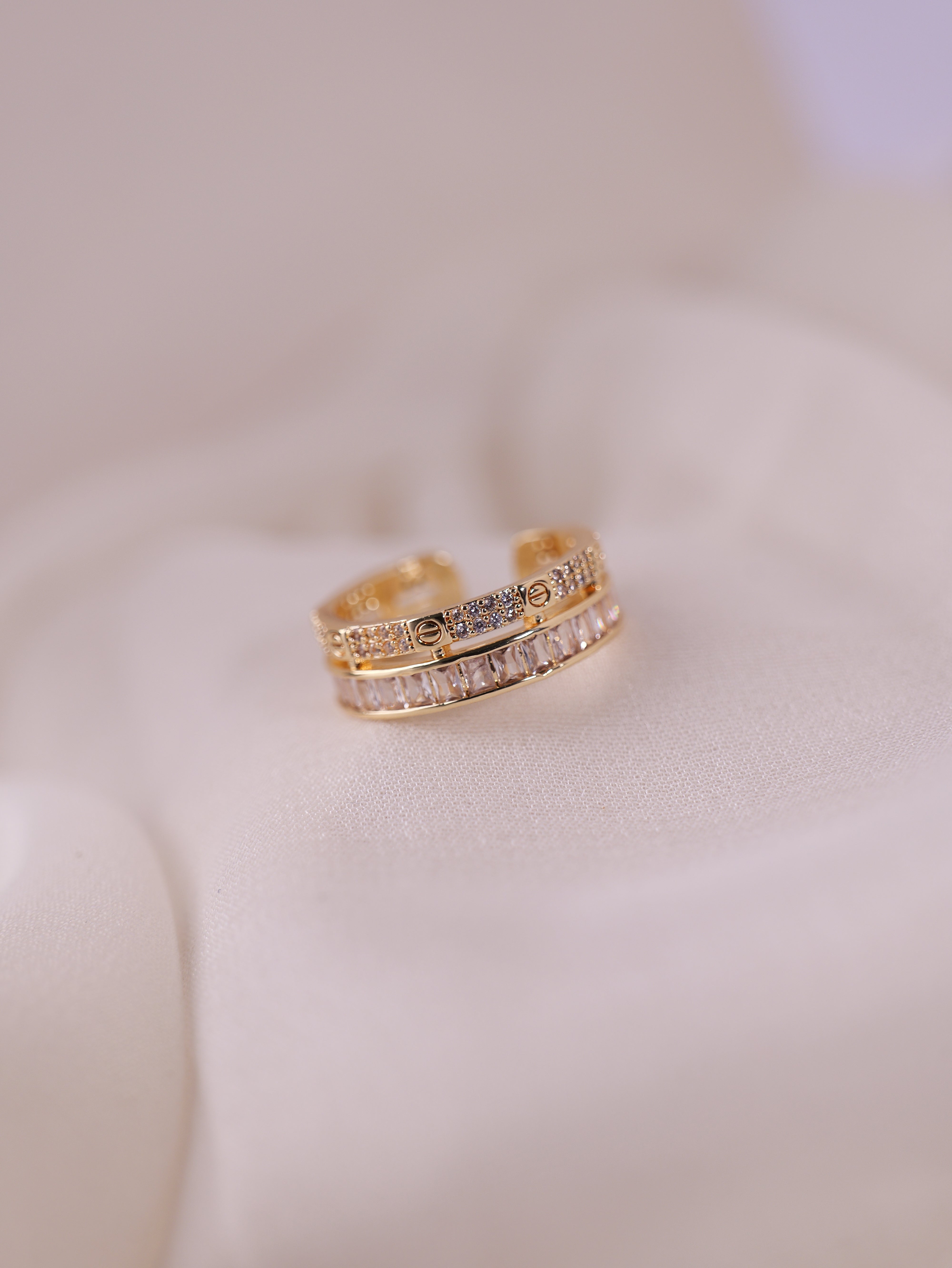 Luxe Trio Band Ring