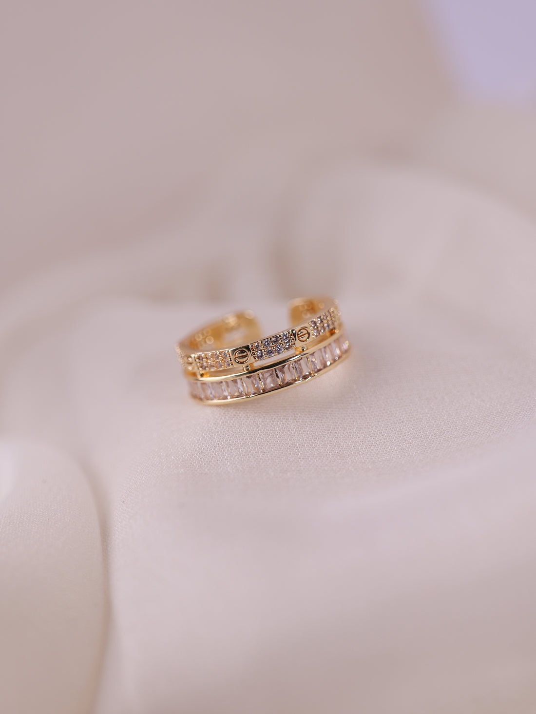 Luxe Trio Band Ring