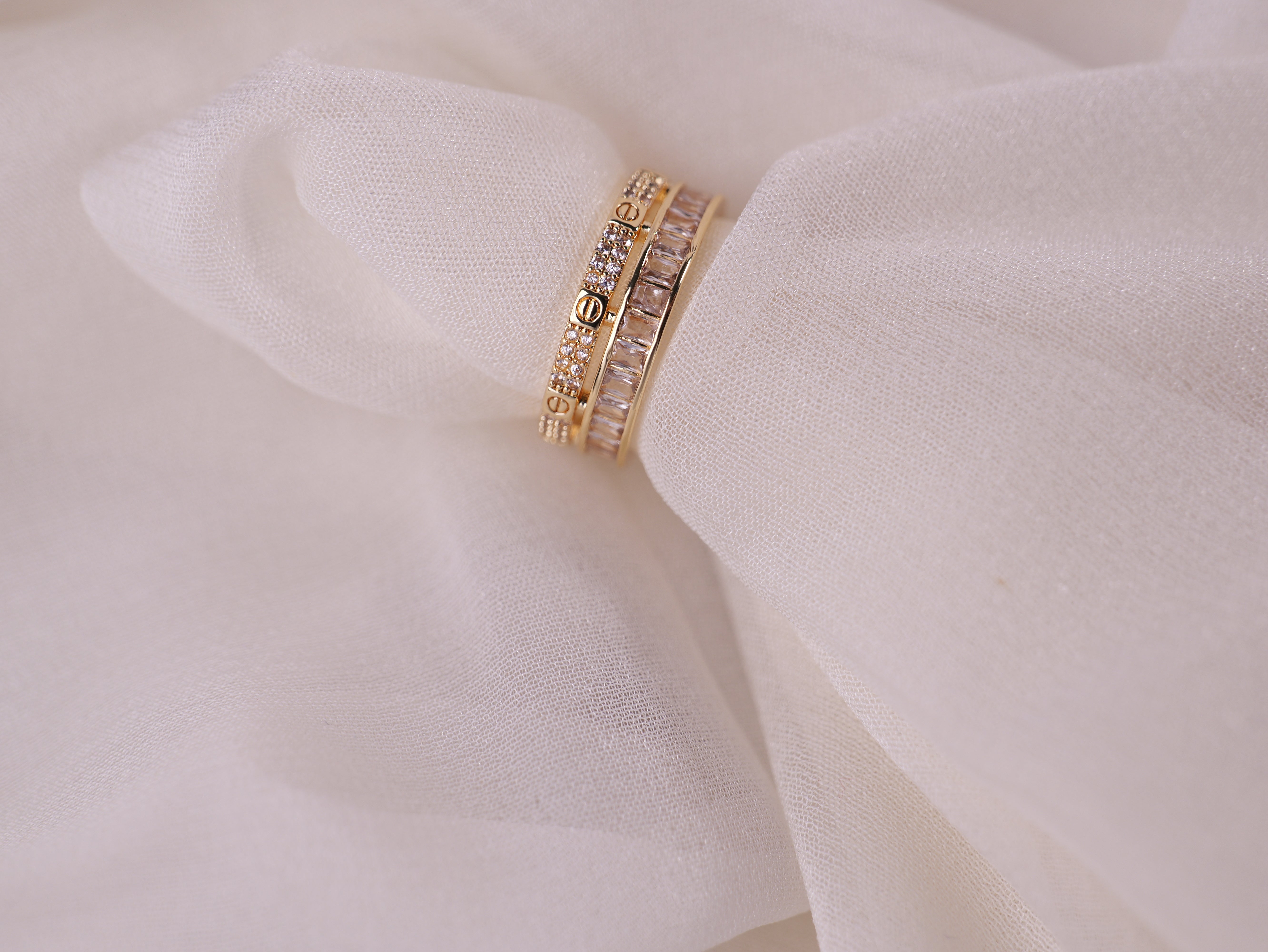 Luxe Trio Band Ring