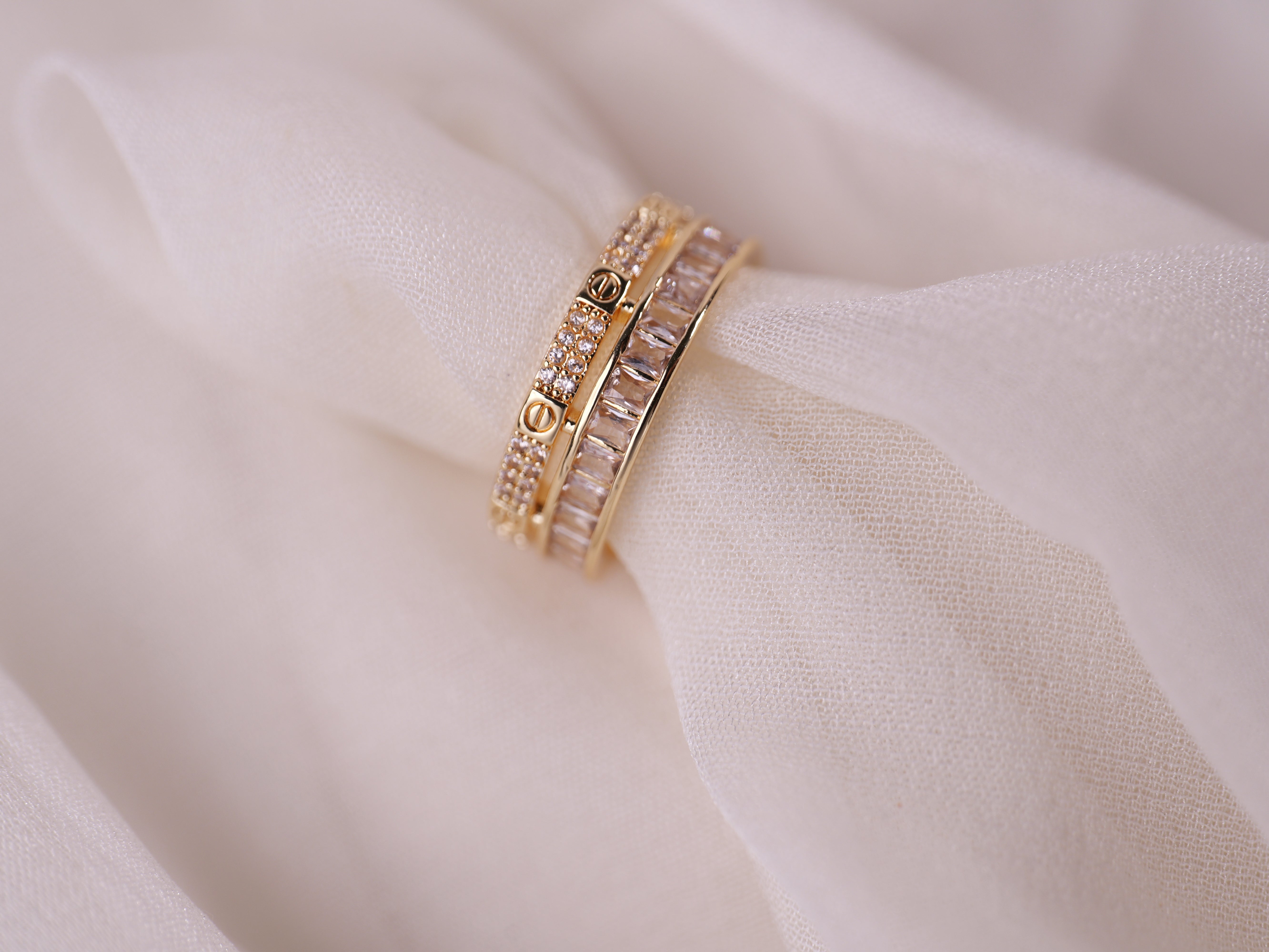 Luxe Trio Band Ring