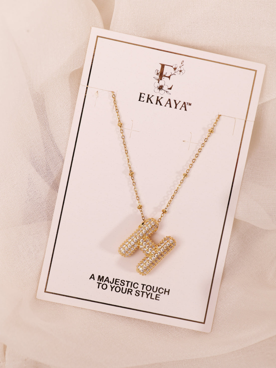 Sparkling Alphabet Pendant