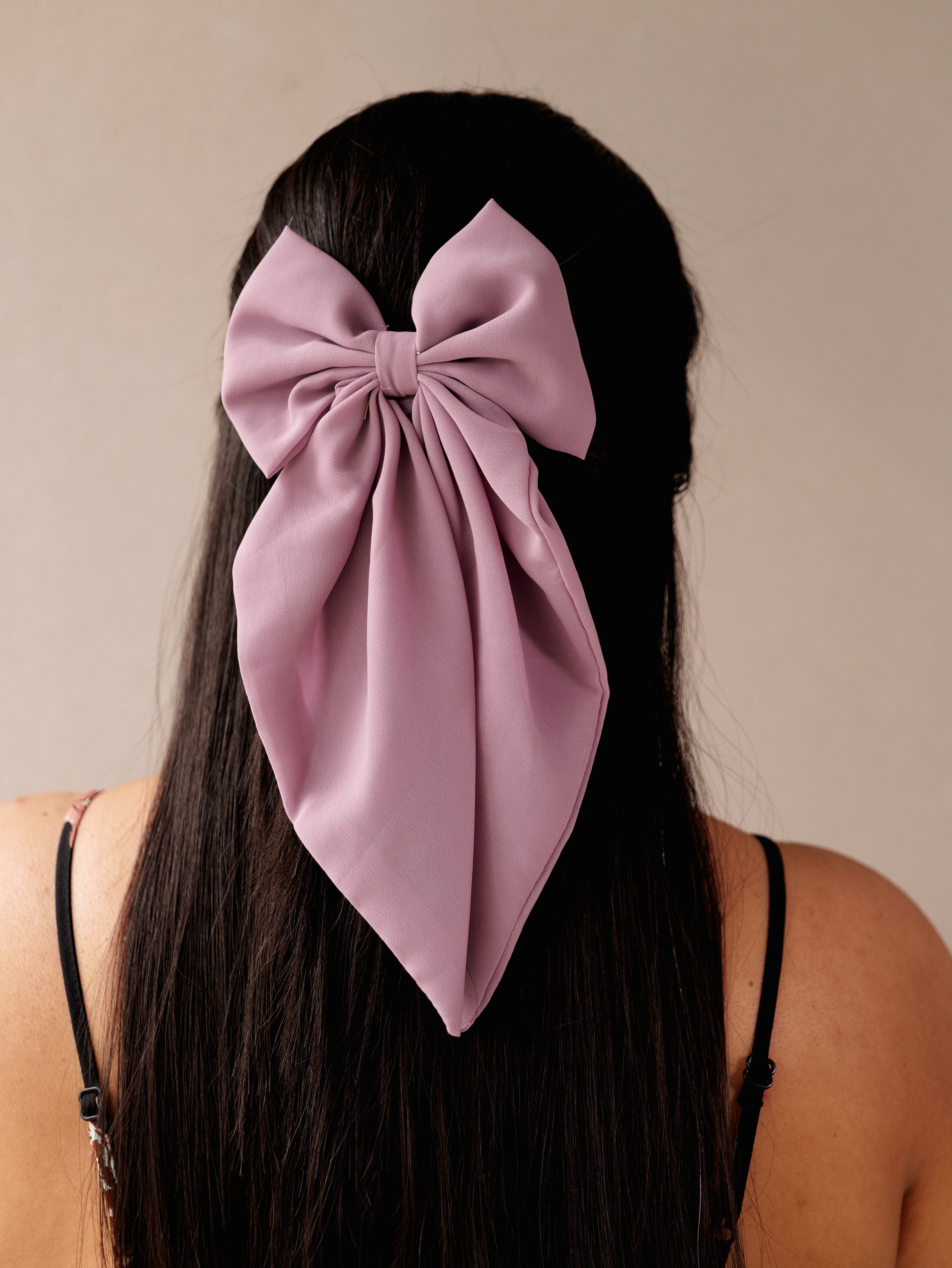 Grace Pastel Bow Clip | Soft Organza Hair Accessory for Girls & Women | Elegant Sheer Bow in Pastel Shades for Everyday & Occasion Wear