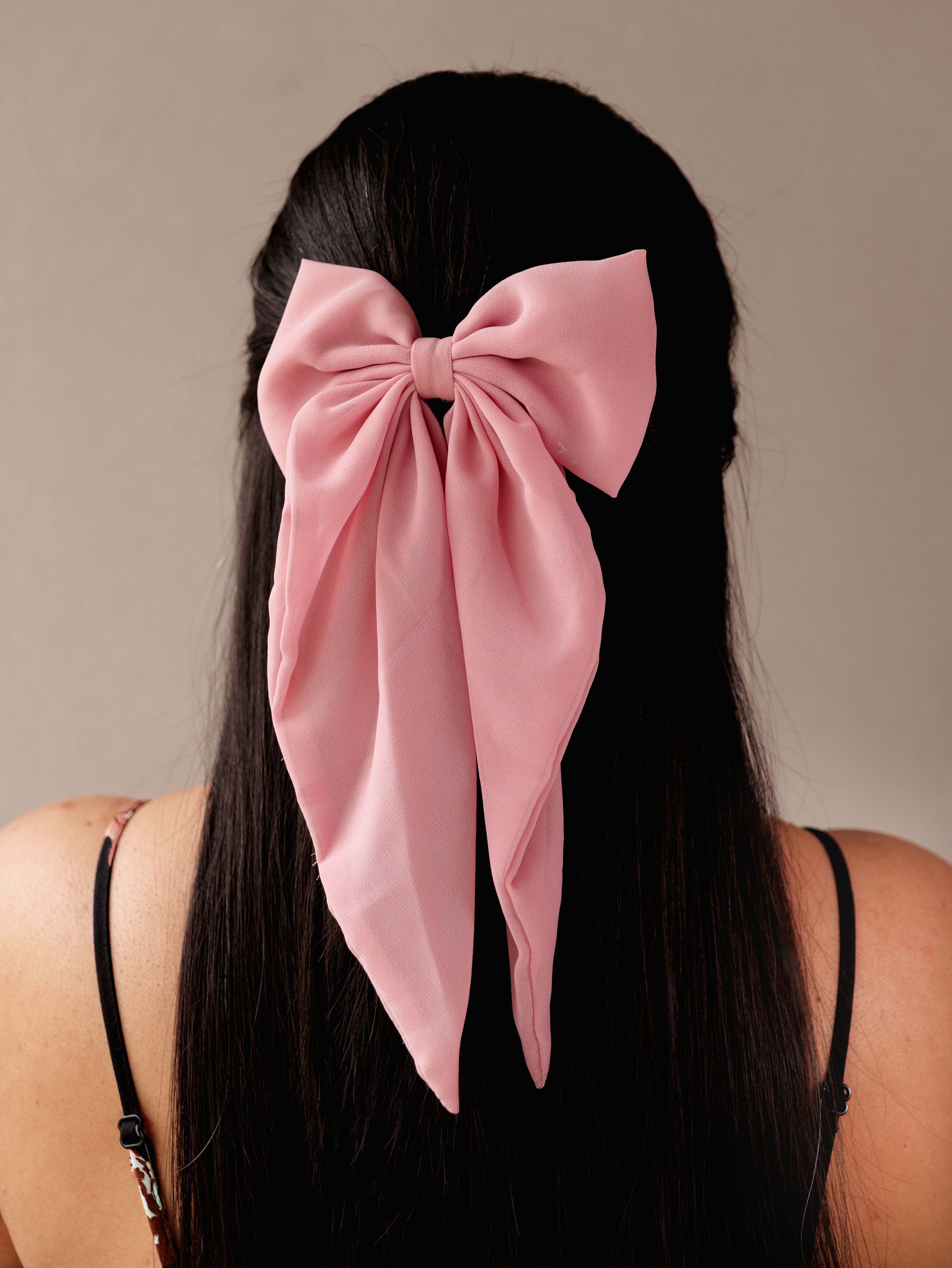 Grace Pastel Bow Clip | Soft Organza Hair Accessory for Girls & Women | Elegant Sheer Bow in Pastel Shades for Everyday & Occasion Wear