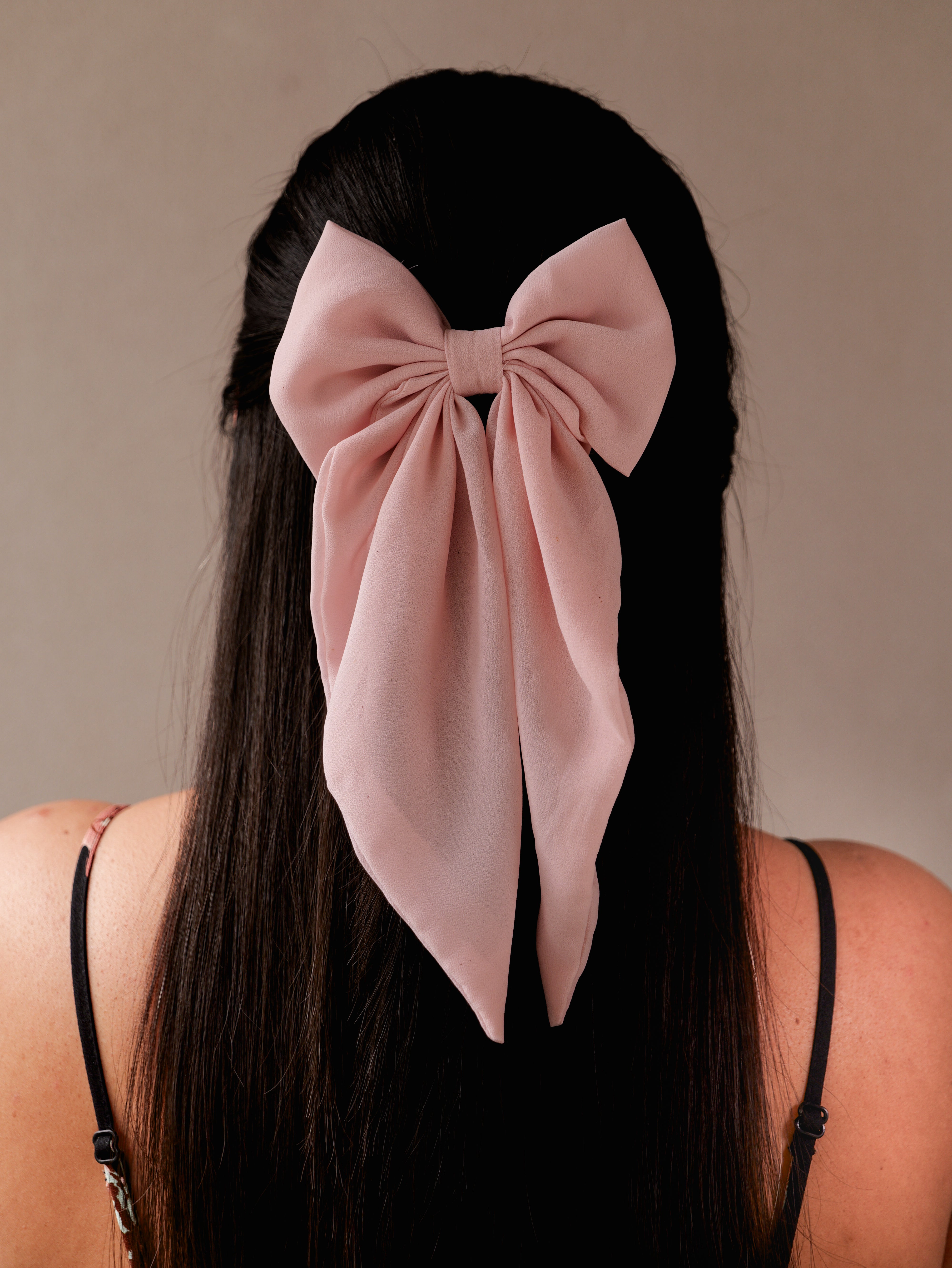 Grace Pastel Bow Clip | Soft Organza Hair Accessory for Girls & Women | Elegant Sheer Bow in Pastel Shades for Everyday & Occasion Wear
