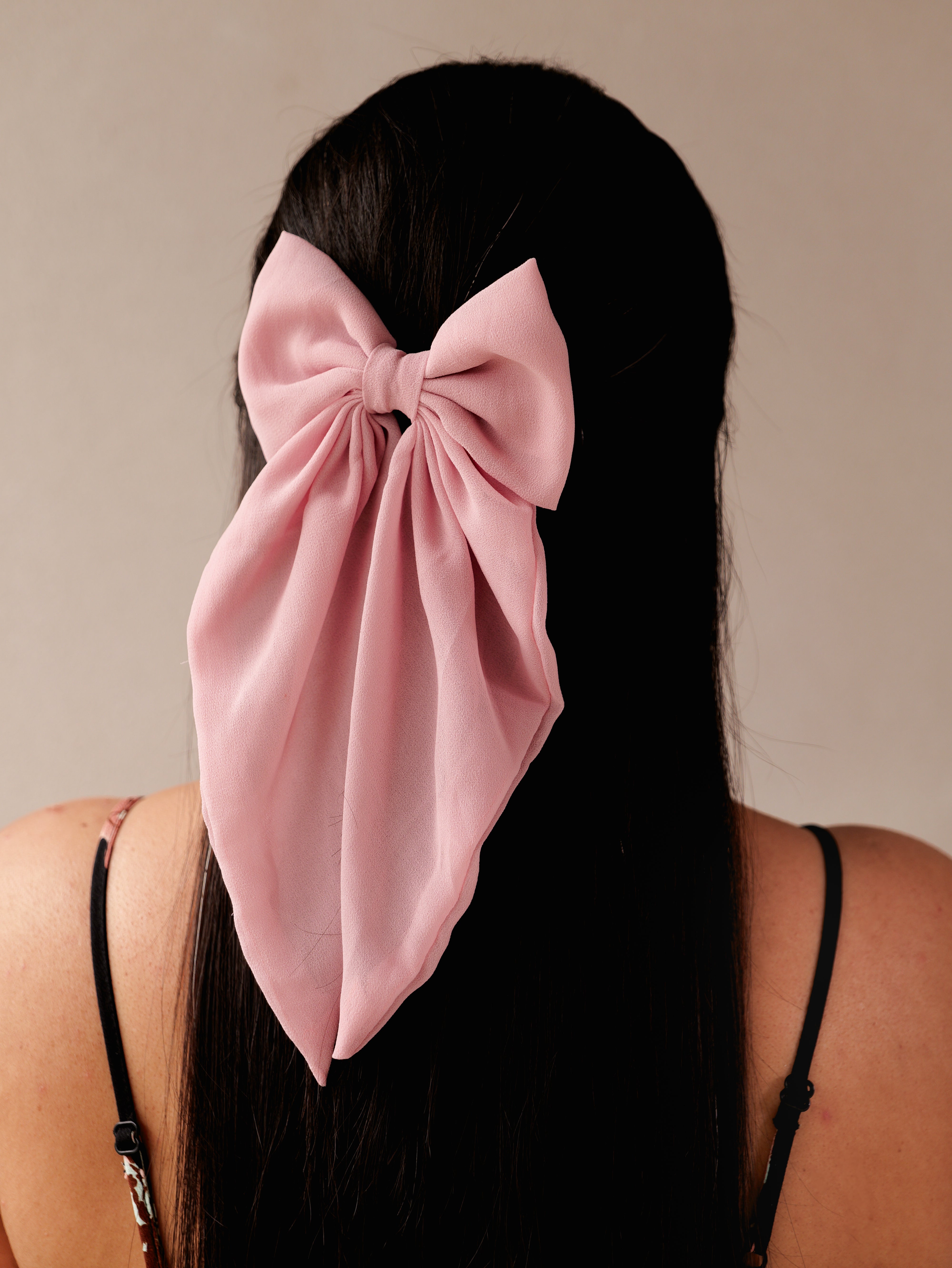 Grace Pastel Bow Clip | Soft Organza Hair Accessory for Girls & Women | Elegant Sheer Bow in Pastel Shades for Everyday & Occasion Wear
