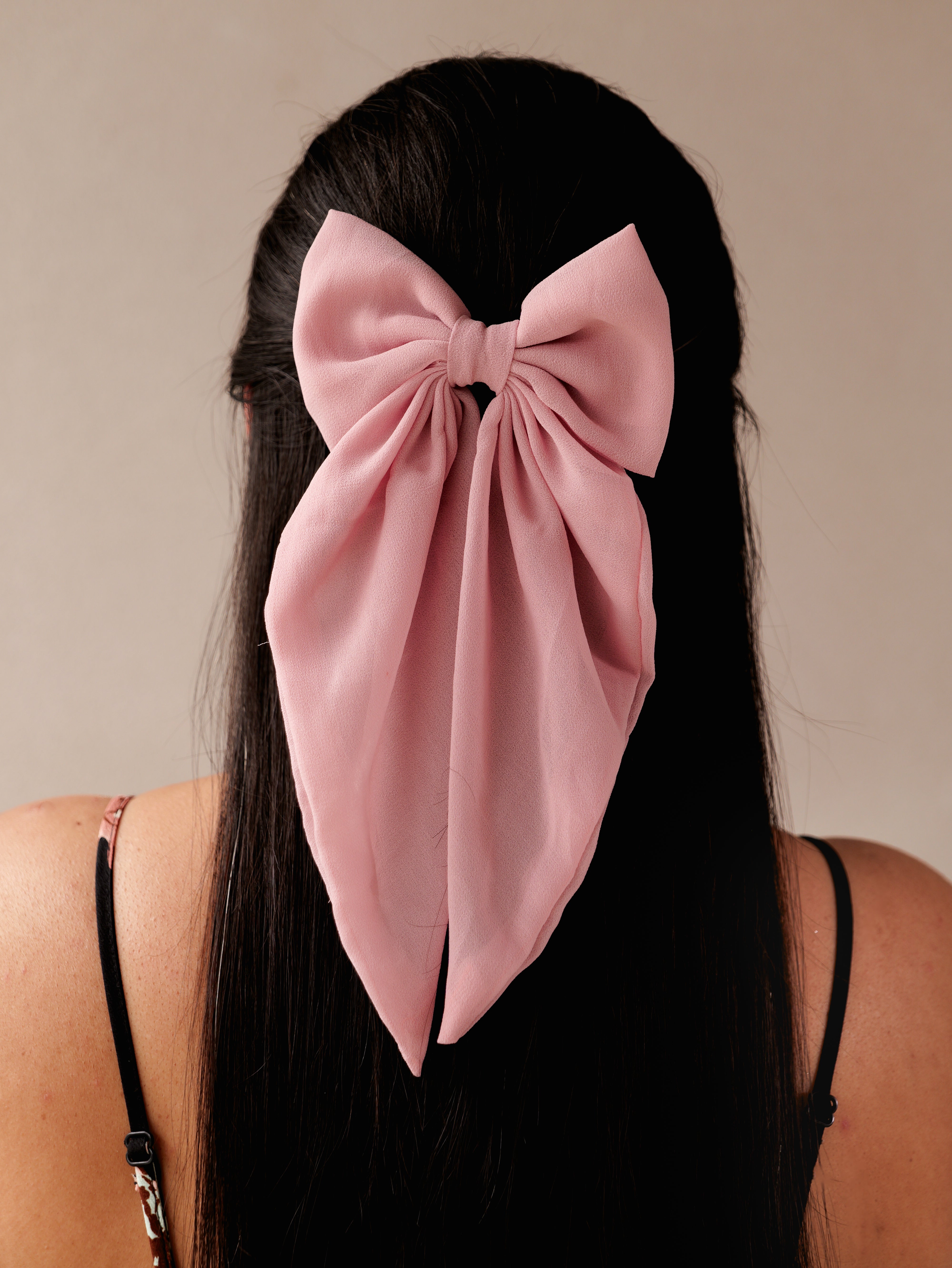 Grace Pastel Bow Clip | Soft Organza Hair Accessory for Girls & Women | Elegant Sheer Bow in Pastel Shades for Everyday & Occasion Wear