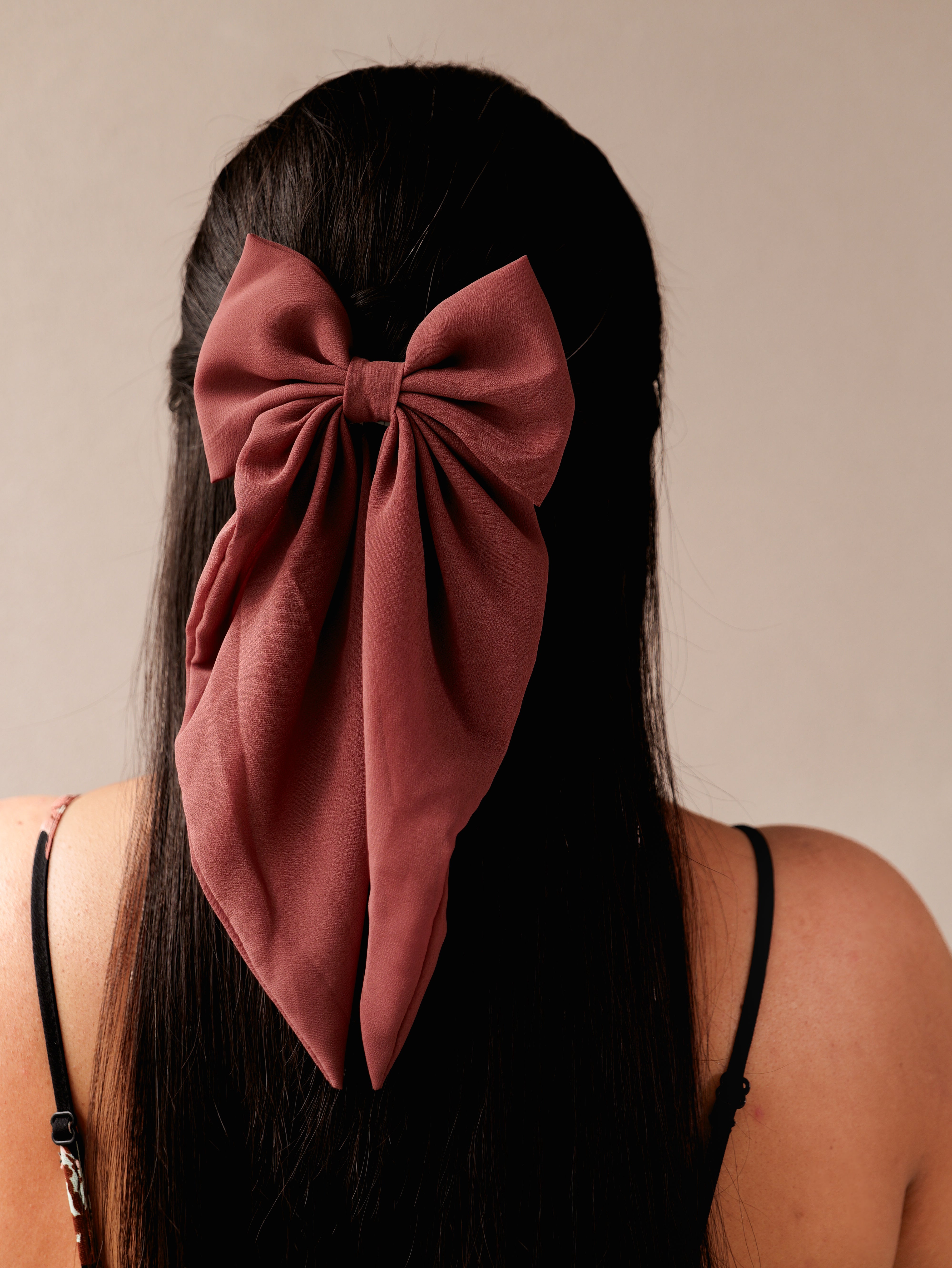 Grace Pastel Bow Clip | Soft Organza Hair Accessory for Girls & Women | Elegant Sheer Bow in Pastel Shades for Everyday & Occasion Wear