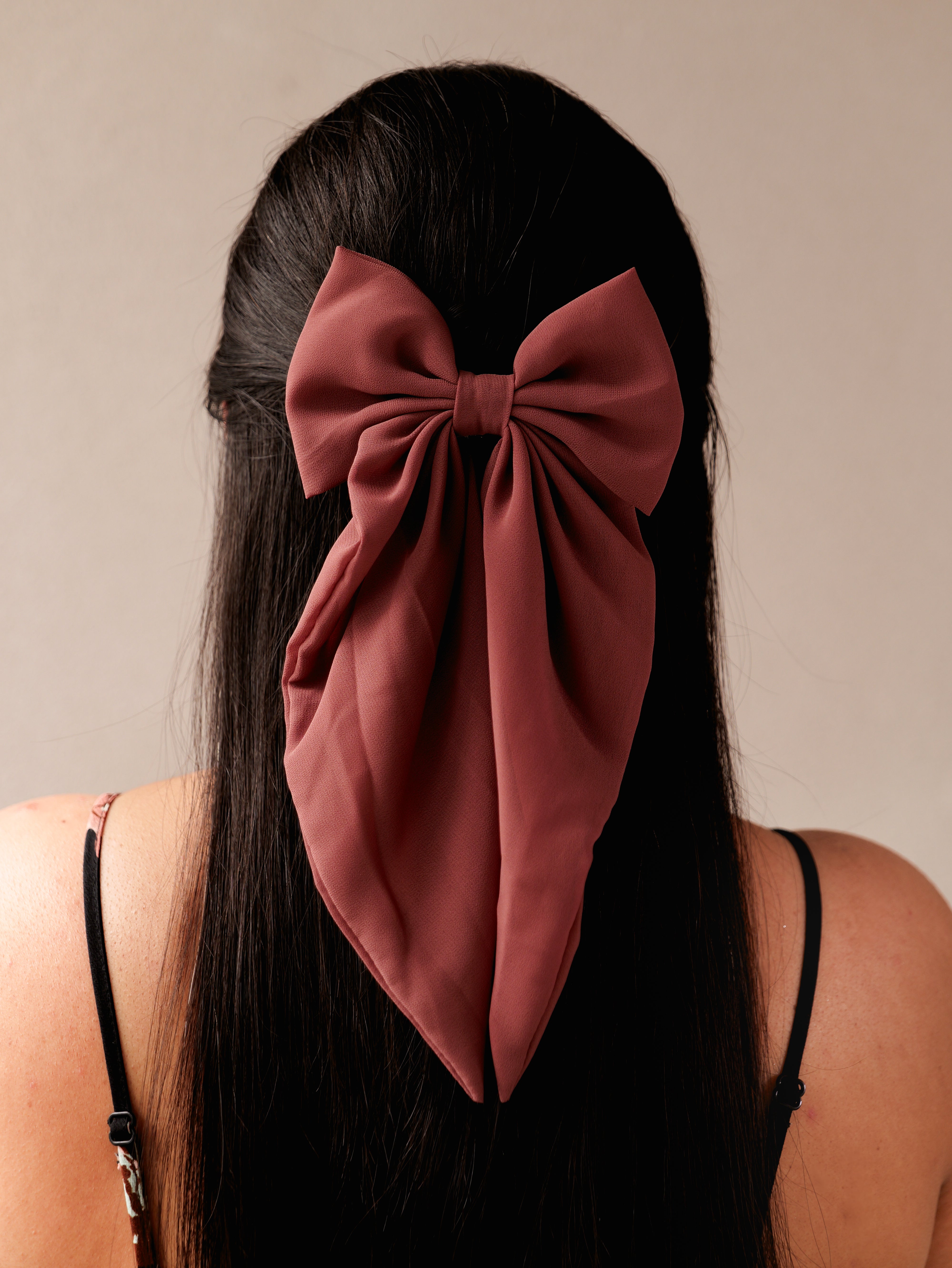 Grace Pastel Bow Clip | Soft Organza Hair Accessory for Girls & Women | Elegant Sheer Bow in Pastel Shades for Everyday & Occasion Wear