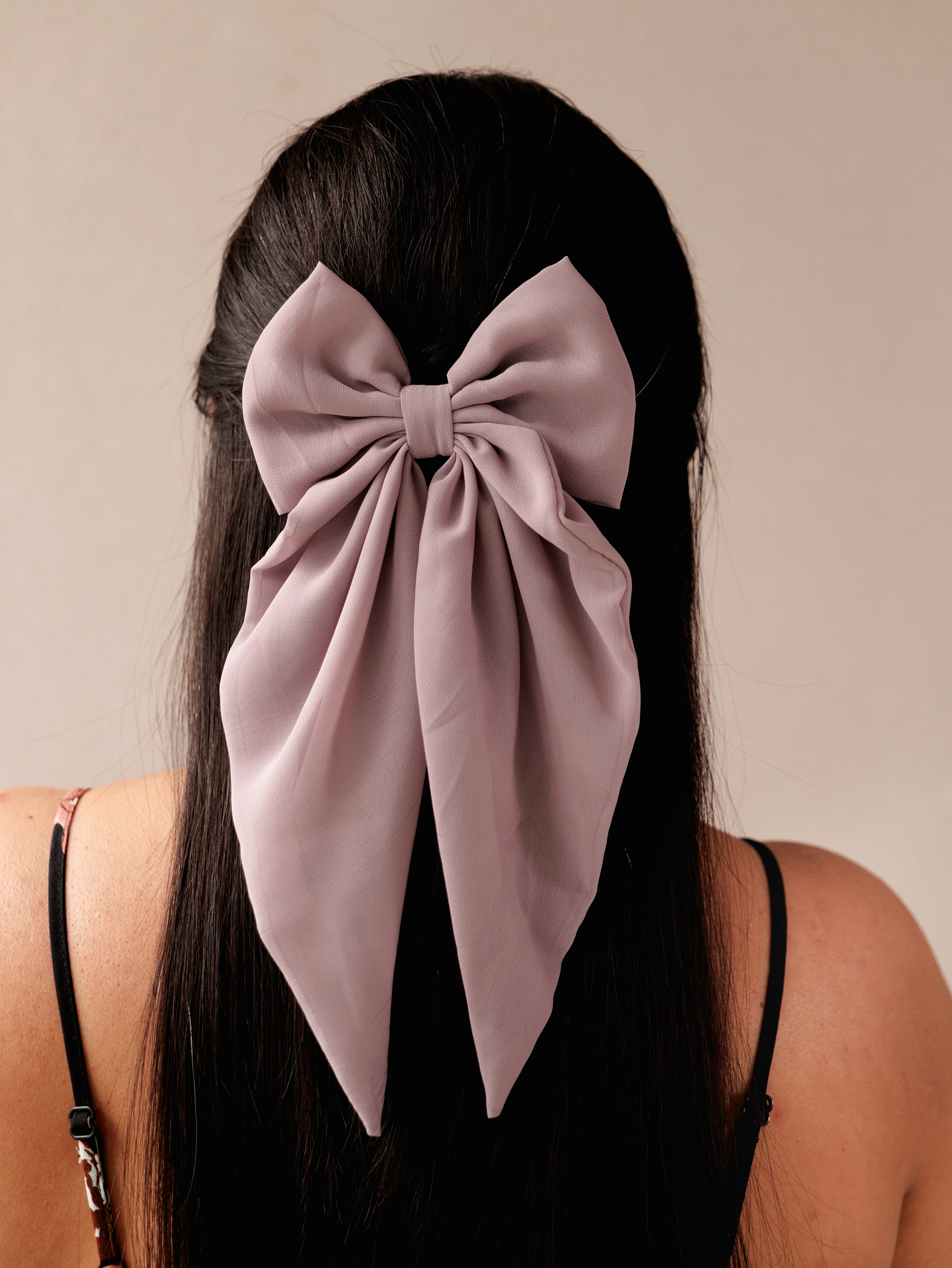 Grace Pastel Bow Clip | Soft Organza Hair Accessory for Girls & Women | Elegant Sheer Bow in Pastel Shades for Everyday & Occasion Wear