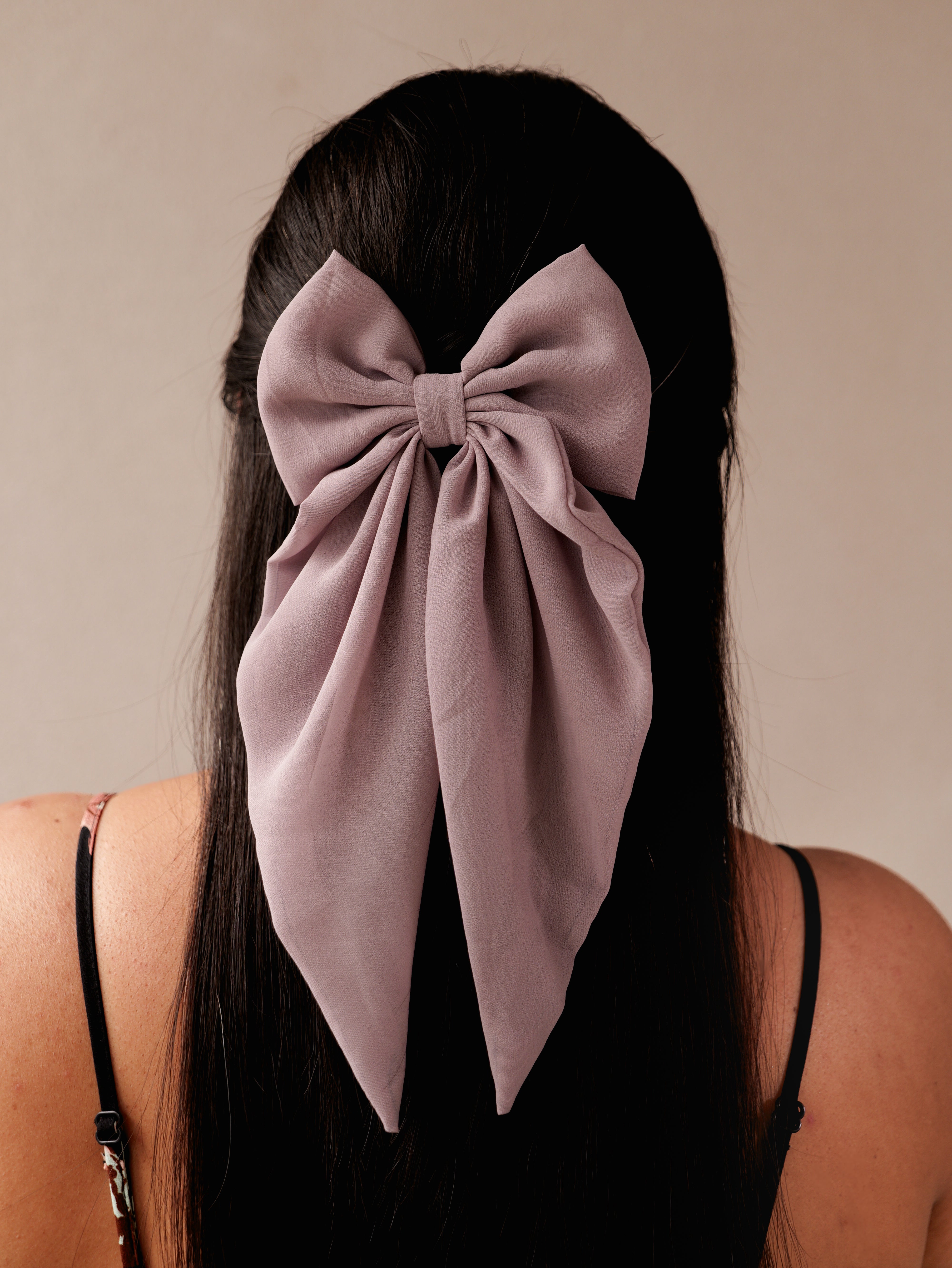 Grace Pastel Bow Clip | Soft Organza Hair Accessory for Girls & Women | Elegant Sheer Bow in Pastel Shades for Everyday & Occasion Wear