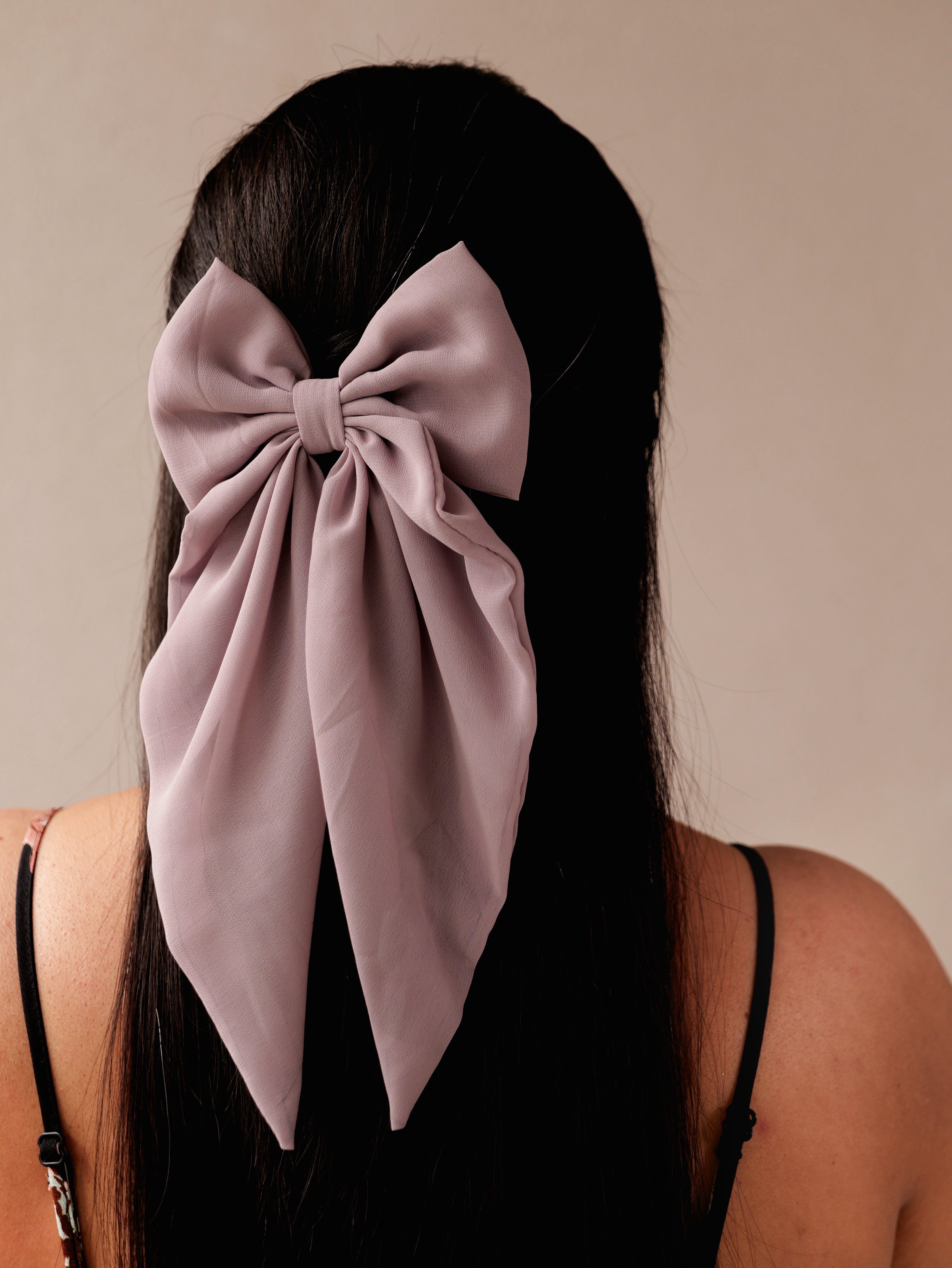 Grace Pastel Bow Clip | Soft Organza Hair Accessory for Girls & Women | Elegant Sheer Bow in Pastel Shades for Everyday & Occasion Wear